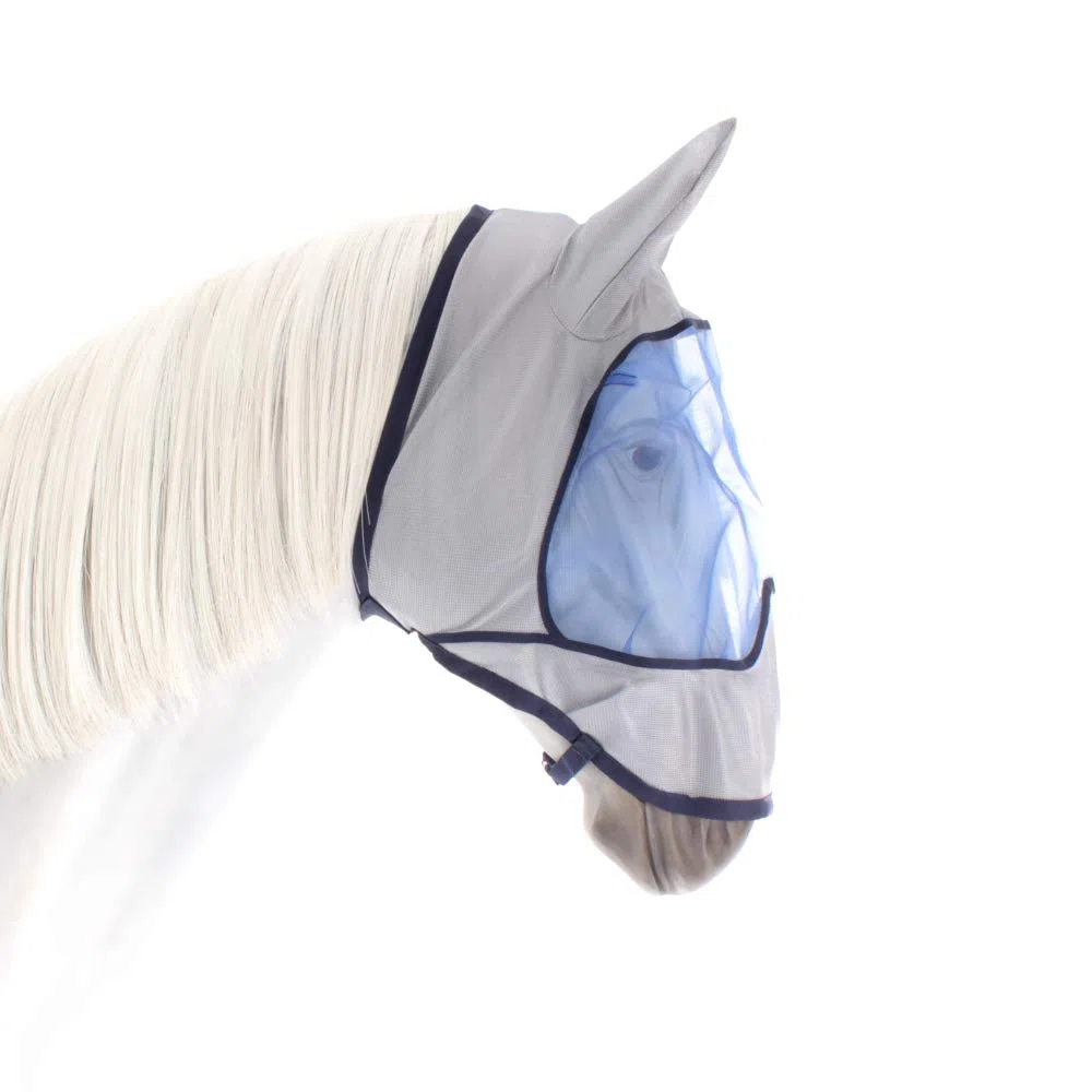 Bucas Buzz-Off Deluxe 100/XXXS Masque et Oreilles Bleu