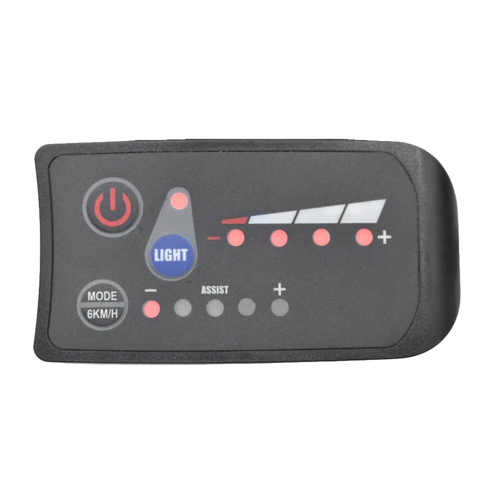 S810 Afficheur de Compteur pour Vélo Électrique 36 V IP65, 6 broches