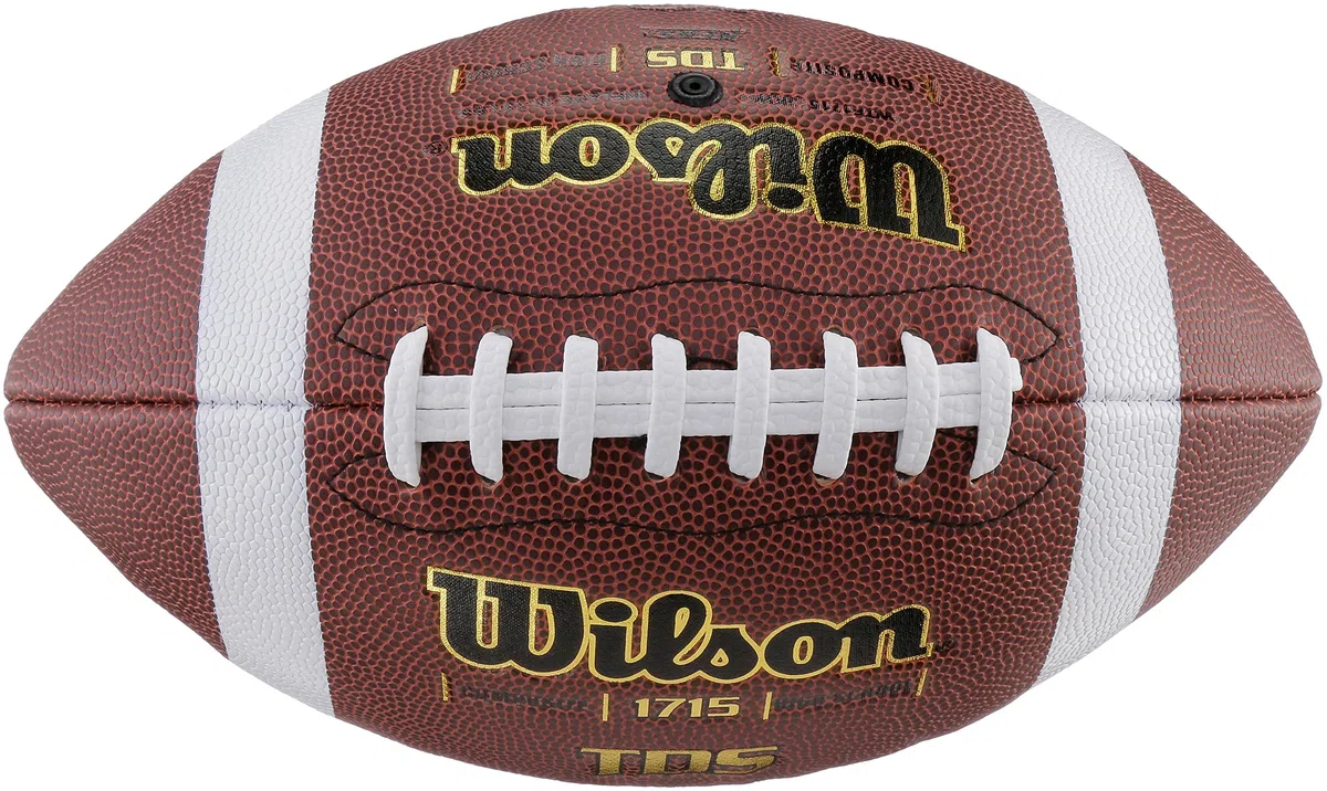 Wilson, American Football, Ballon de football américain, NFL Force, Matériau Composite, Brun, Pour joueurs récréatifs, WTF1445X