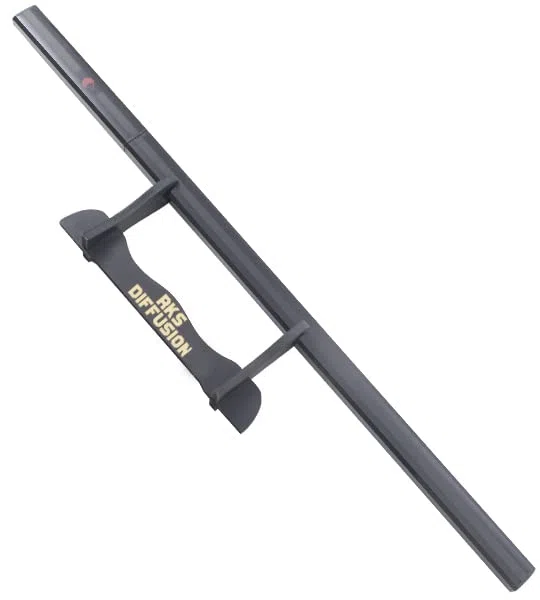 Sasuke Katana Lame en Bois Épée Kusanagi Noir, Sabre Réplique Decoration