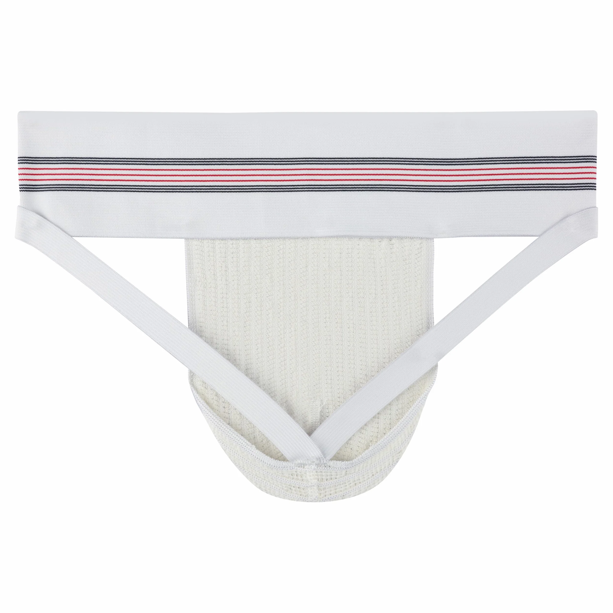 Gym Support athlétique Classique à Bande Large pour Homme 7,6 cm, Blanc, Medium