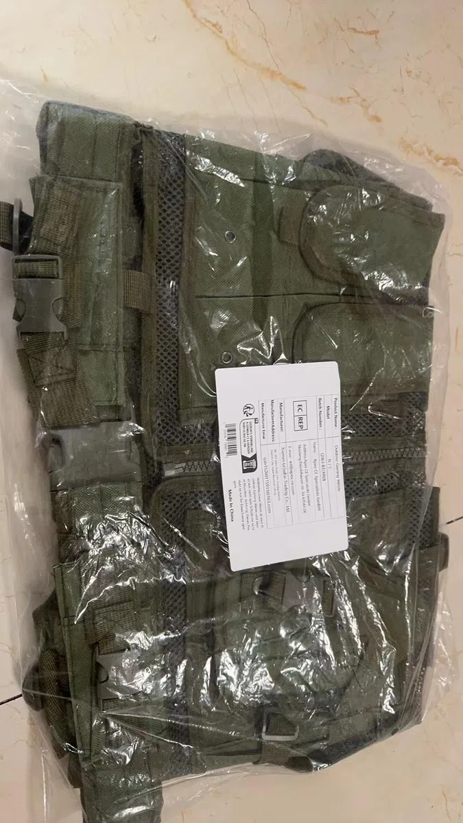 N / C Gilet Tactique Paintball Airsoft - SWAT Modulaire Réglable Veste Pour Chasse À L'extérieur Randonnée