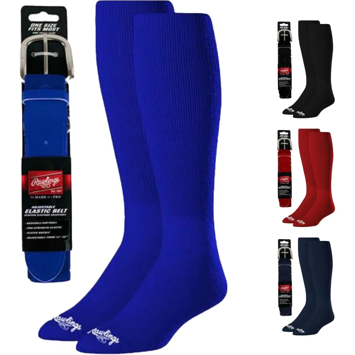 Rawlings Baseball Belt & Socks Combo