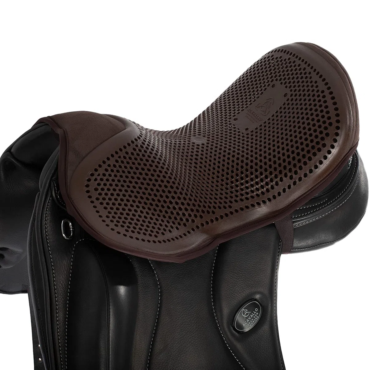 Copriseggio Acavallo classic in Gel e Dri-Lex da 10mm per selle da dressage M