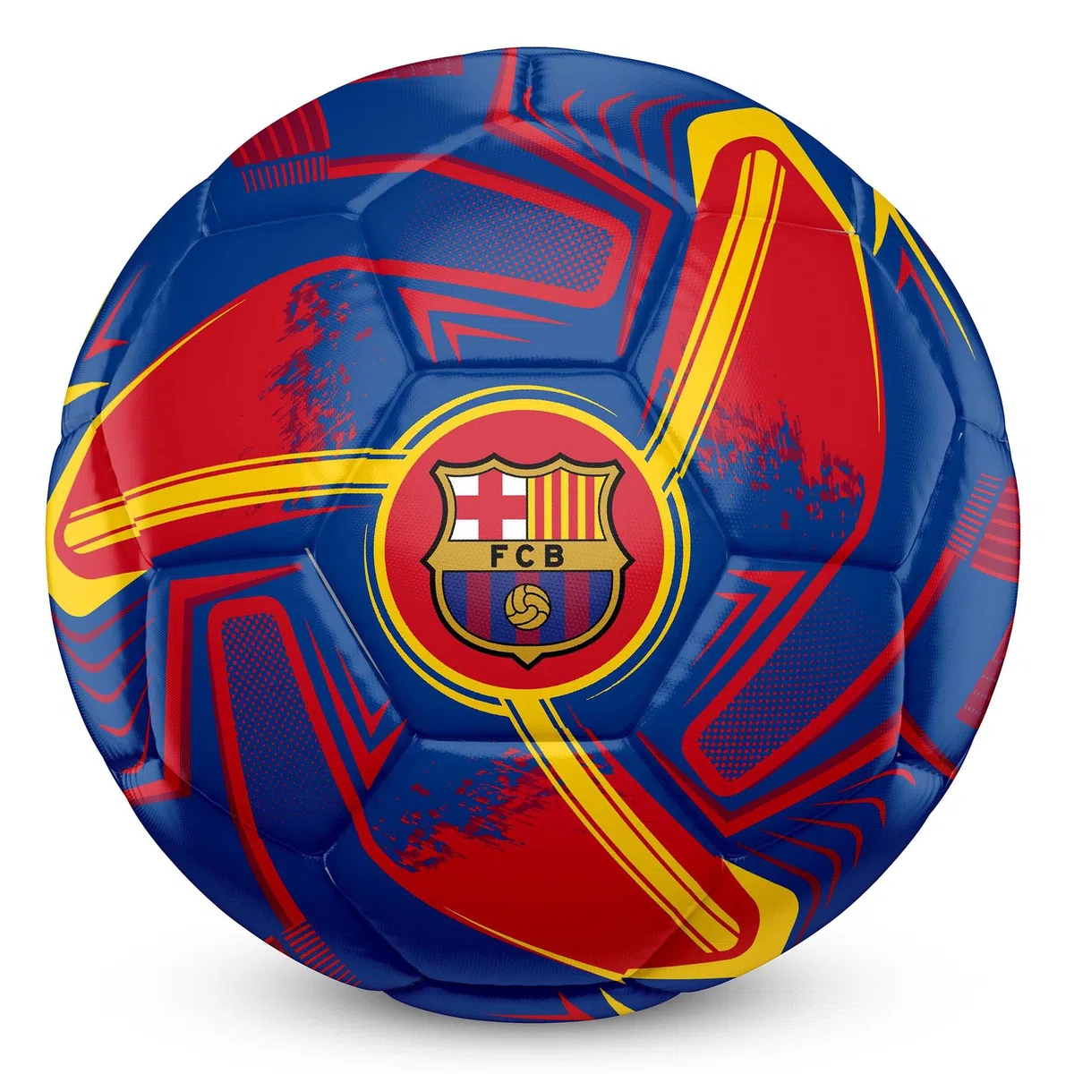Hy-Pro Ballon de Football sous Licence Officielle FC Barcelone - Taille 5 - Turbine - Marchandise Barcelone - Barca - Entraînement - Match - À Collectionner - pour Enfants et Adultes