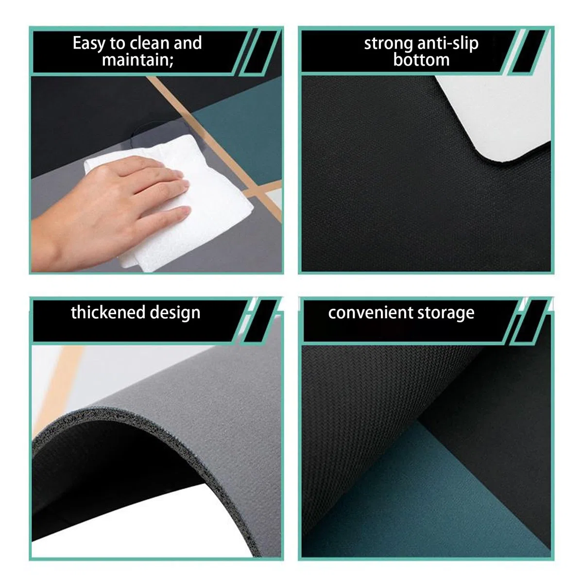 Hockey Dribbling Board Pad - Large Non Slip Training Mat, Portable Stickhandling, Precision Control | Équipement de Pratique Sportive avancée pour Les équipes d'entraîneurs d'apprenan
