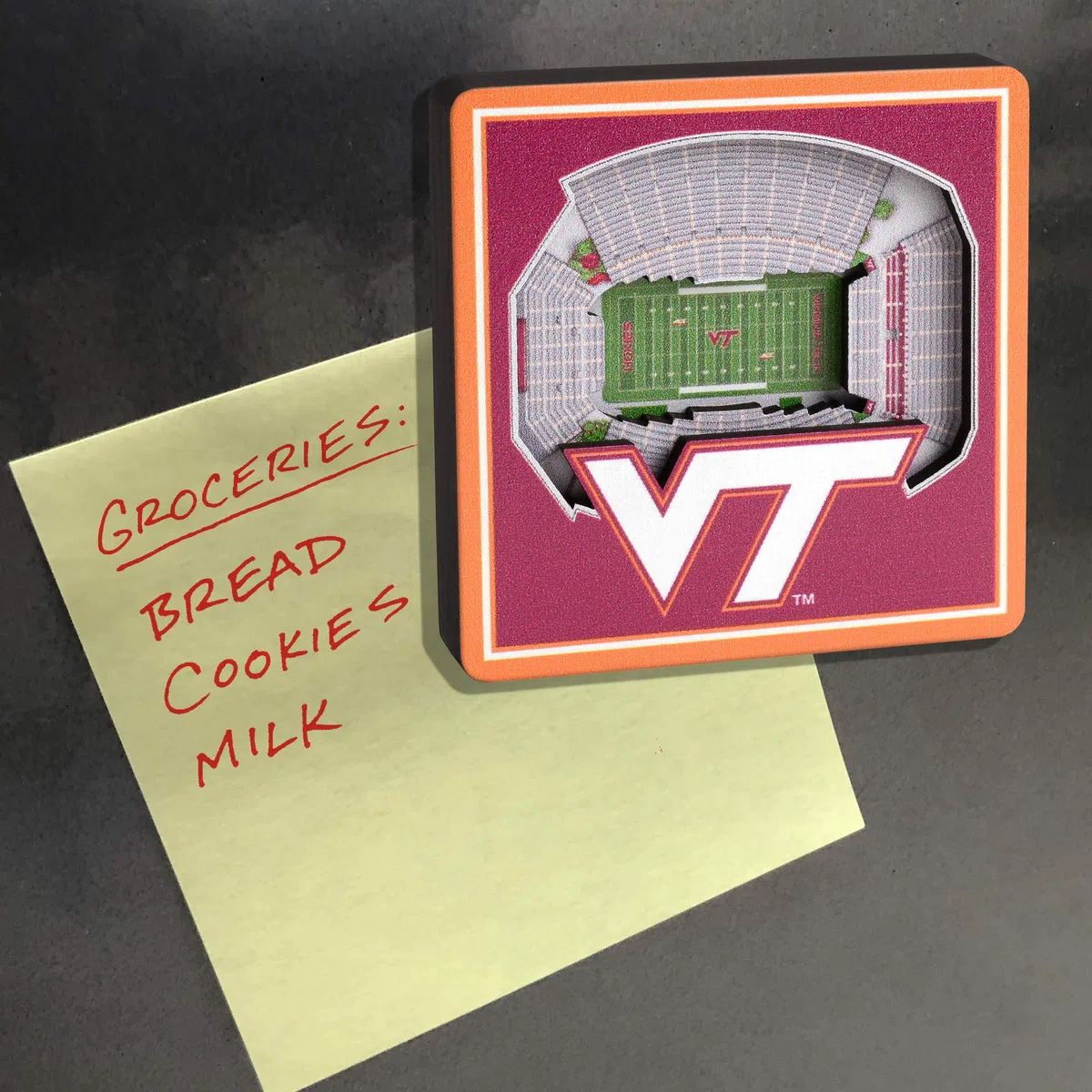 YouTheFan NCAA Virginia Tech Hokies Aimants 3D StadiumView - Lane Stadium Worsham Field