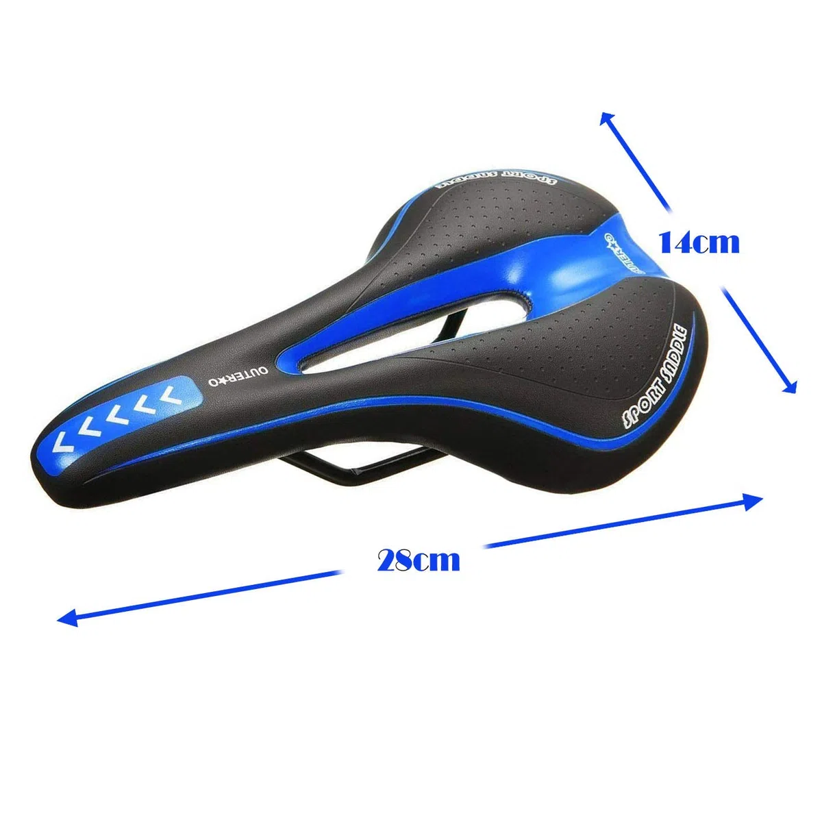 Linian Selle Velo, Siège de Vélo avec Ergonomique Respirante Creux Désign pour VTT/Bicyclette
