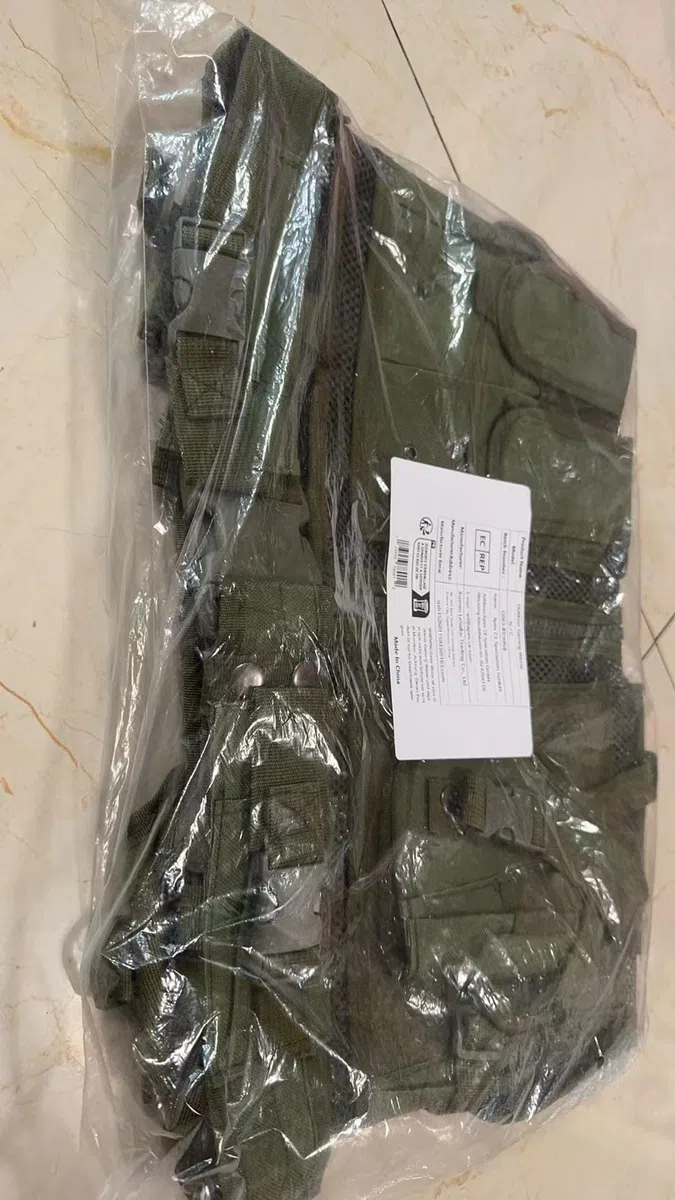 N / C Gilet Tactique Paintball Airsoft - SWAT Modulaire Réglable Veste Pour Chasse À L'extérieur Randonnée