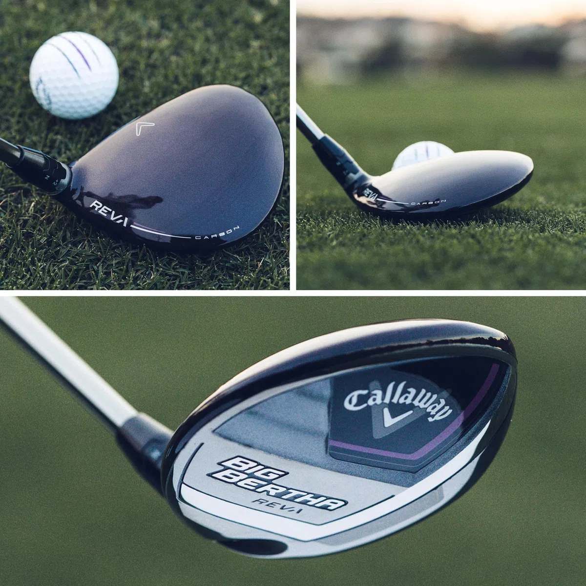 Callaway CG Fw Big Bertha Reva 23 Golf-Fairway-Woods pour Femmes, Aubergine