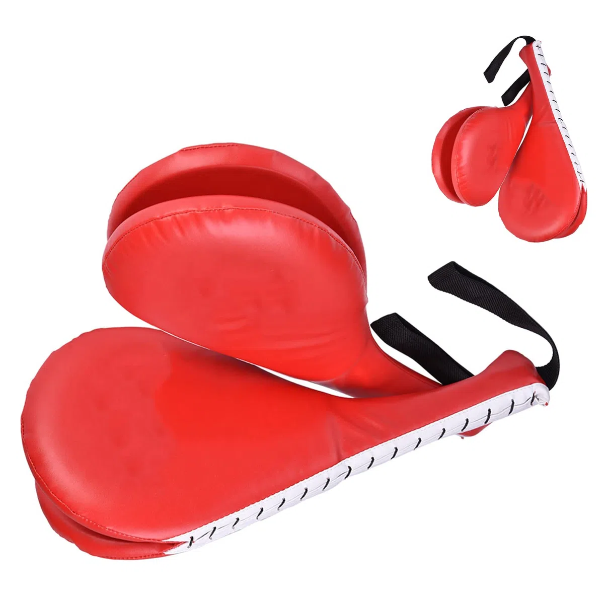 Taekwondo Double Kick Train Strike Pad Target Karaté Kickboxing Boxing Pad, Boxe Entraînement, Raquette Taekwondo+Taekwondo taek