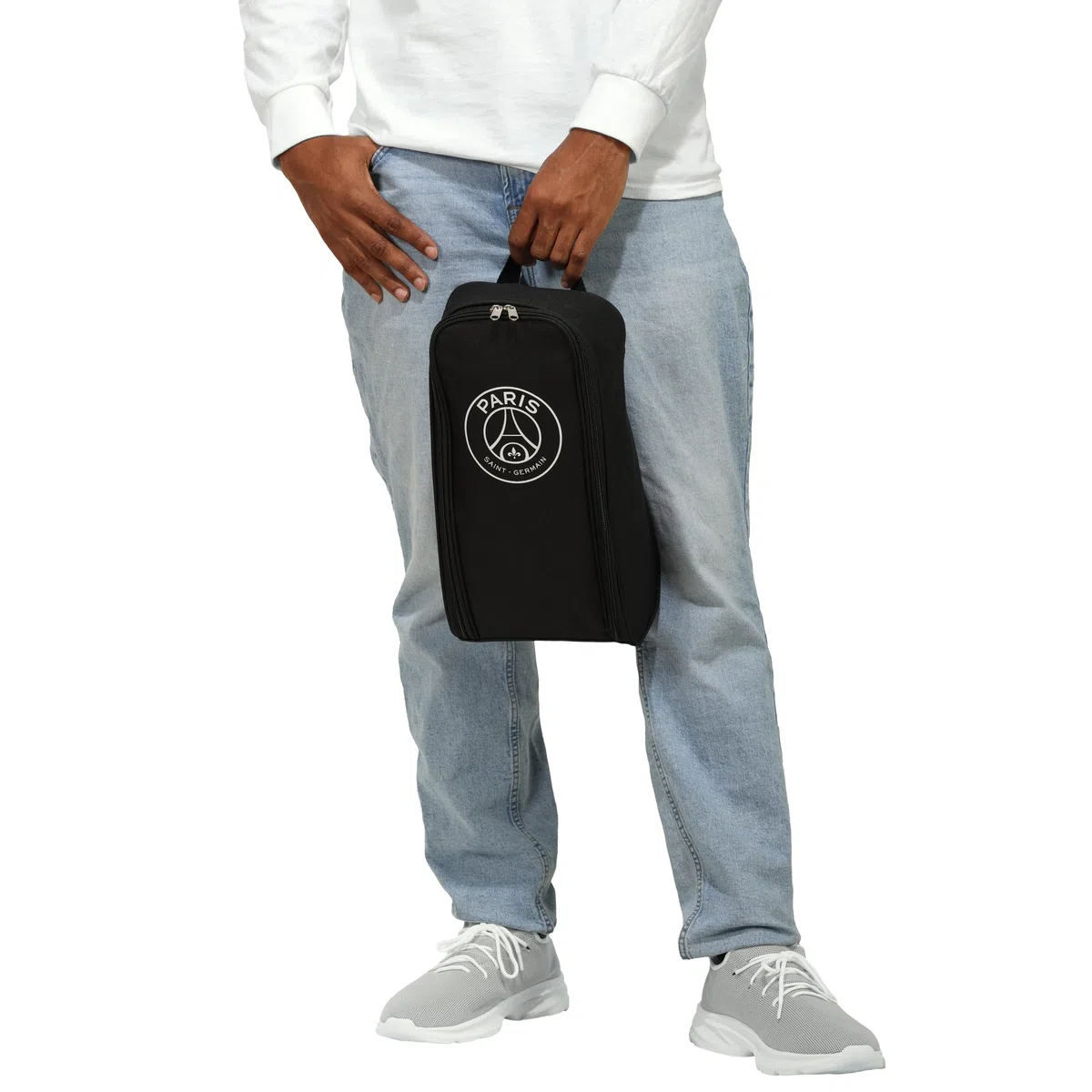 FOCO Sac à Chaussures sous Licence Officielle Paris Saint-Germain FC Black