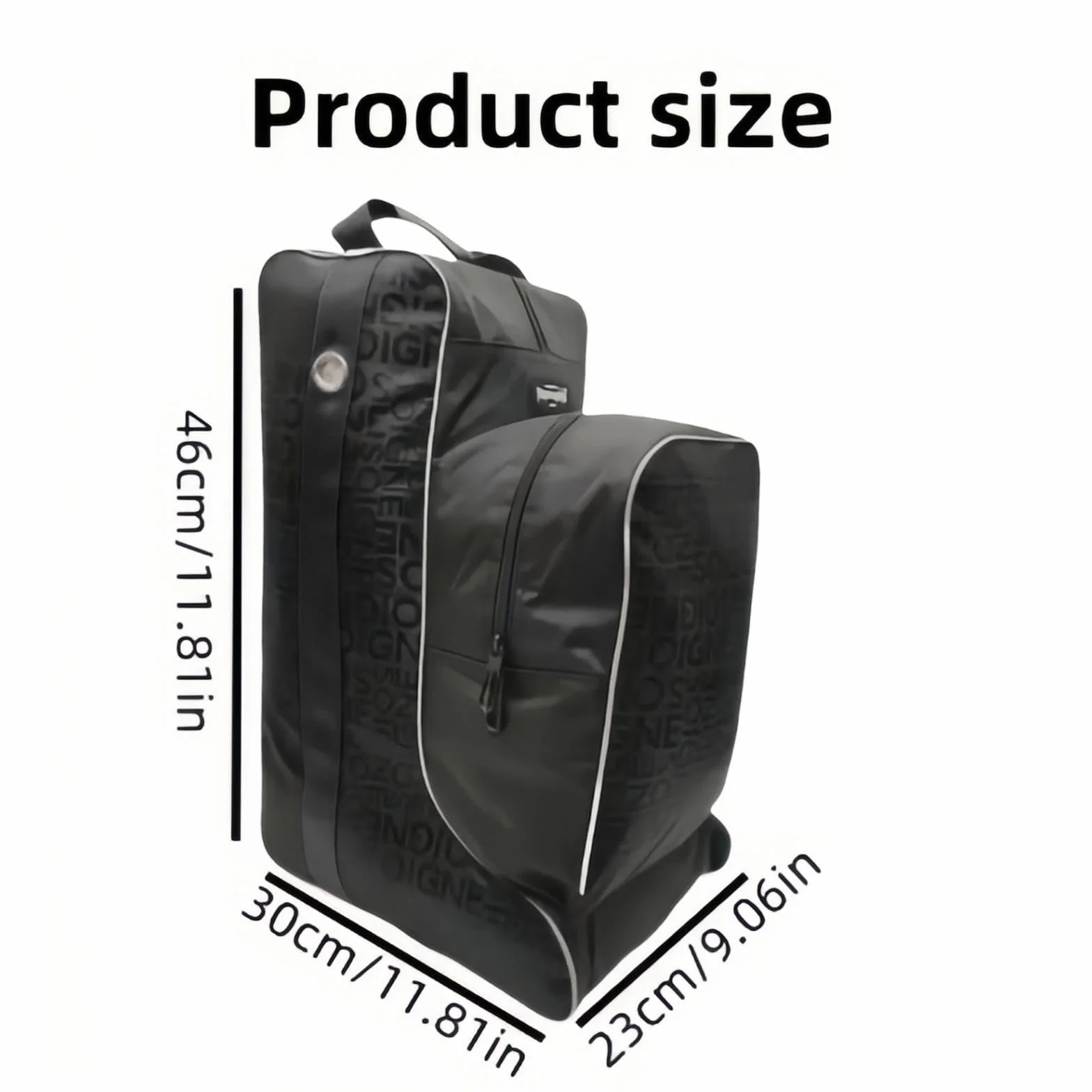 Homyl Sac à Bottes d'équitation, Sac à Bottes Haut,Sac d'équitation pour Bottes, Portable en Tissu Oxford pour Bottes d'équitation, Sac de Rangement pour Bottes, pour Sport, Compétition, équitation