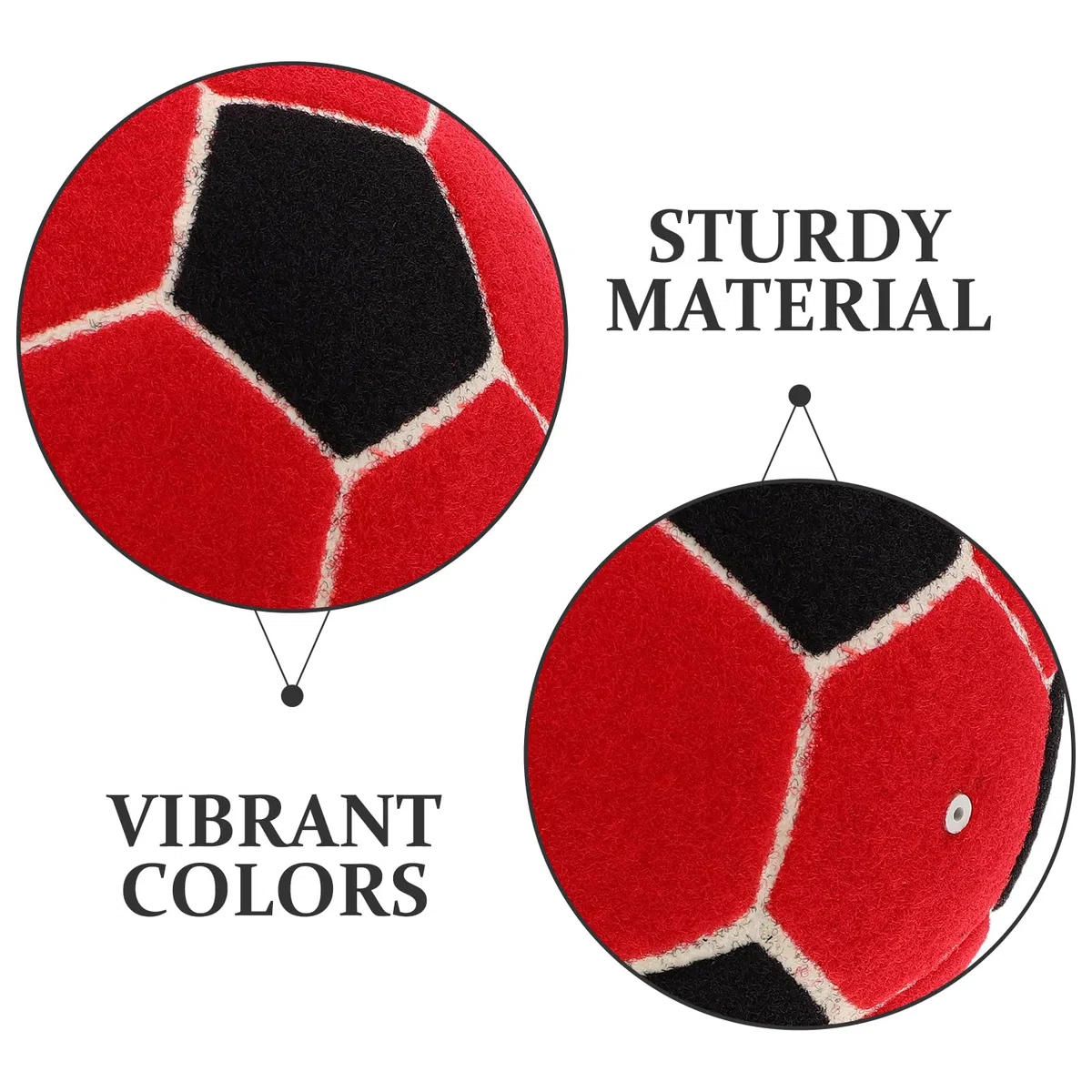 BESTonZON Ballon de Football d'intérieur Collant pour Cible de fléchettes géante Gonflable, pour Filles, garçons et Adultes, Pratique de la Jonglerie à la Maison, du Carnaval, Jeu Familial