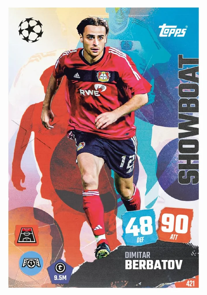 Topps UCC Match Attax 2025/26 – Mega Multipack – Contient 48 cartes Match Attax plus 3 Star Boy LE aléatoires et une carte Ball Master LE aléatoire.