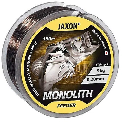 Jaxon Ligne de pêche Monolith Feeder - 150 m/0,16-0,35 mm - Bobine monofilament