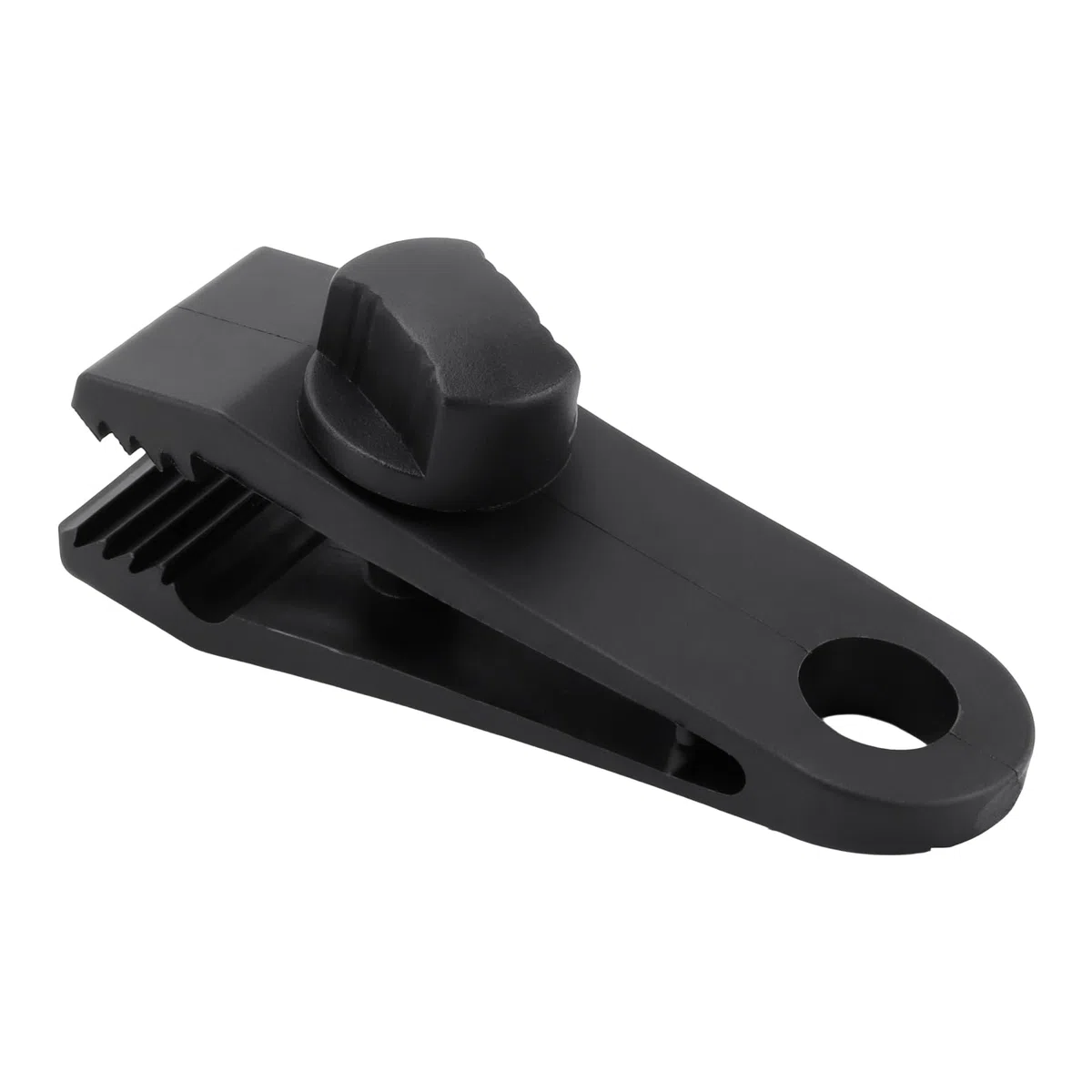 Lot de 20 clips de bâche robustes avec cordons élastiques, attaches de bâche coupe-vent, pinces d'auvent pour tentes de camping, housses de caravane (noir)