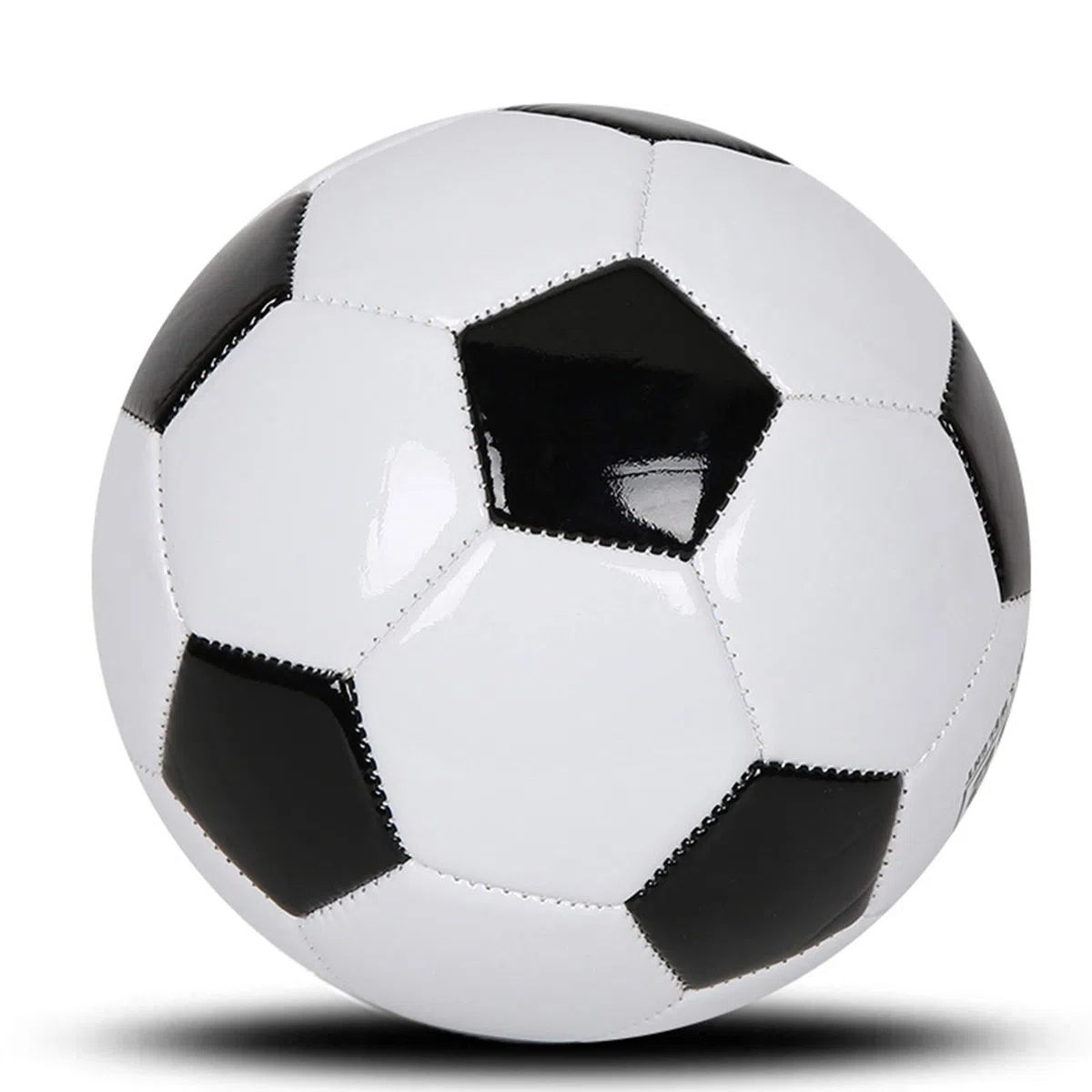 Ballons Match Football- Classique 32 Panneau Noir Blanc Panneau Hexagonal Traditionnel Ballon de Football Football Taille 5