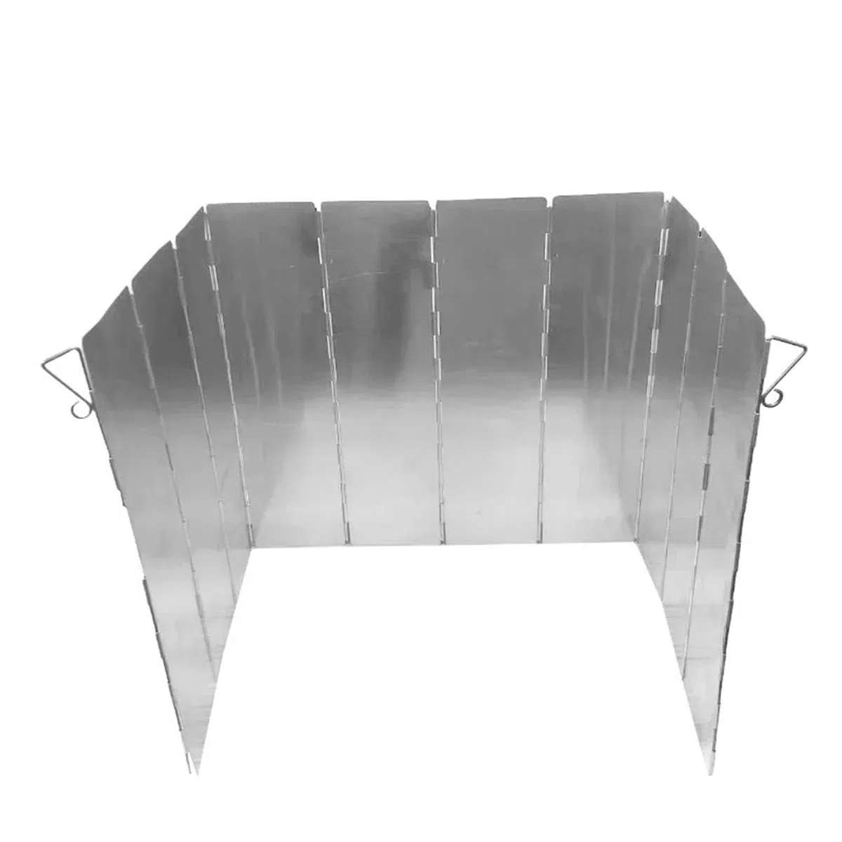 Pare-Vent pour RéChaud De Camping Pare-Vent de Camping rehaussé 30 cm, 10 plaques, Pliable, Portable, en Alliage d'aluminium, for cuisinière à gaz