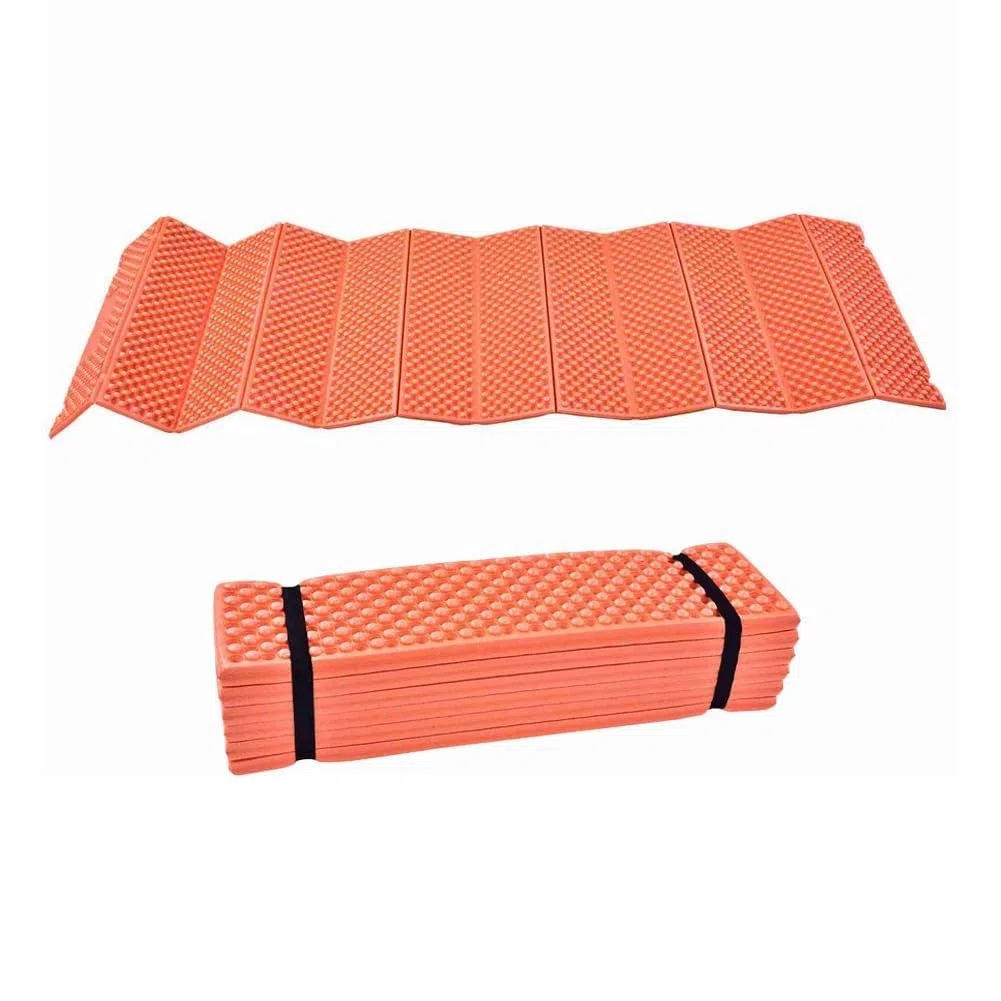 Tapis de camping pliable en mousse, ultra léger, tapis d'extérieur pour tente de plage, matelas de couchage pliable à cellules fermées, matelas doux pour adultes, imperméable, randonnée, randonnée