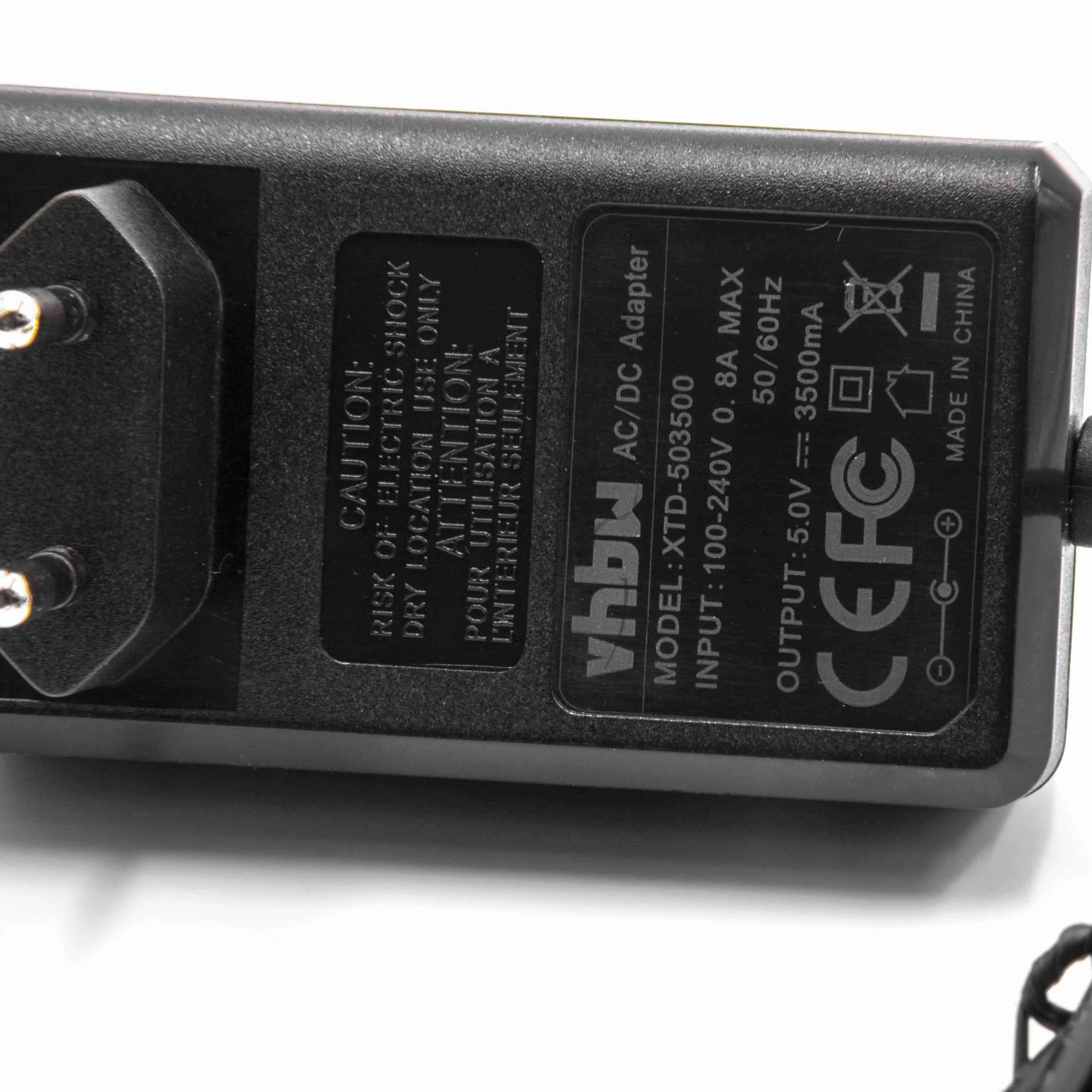 vhbw Chargeur/Alimentation Appareils de Stimulation Musculaire Compatible avec Compex Wireless, FIT 5.0, SP 6.0, SP 8.0 - Remplacement pour 649022