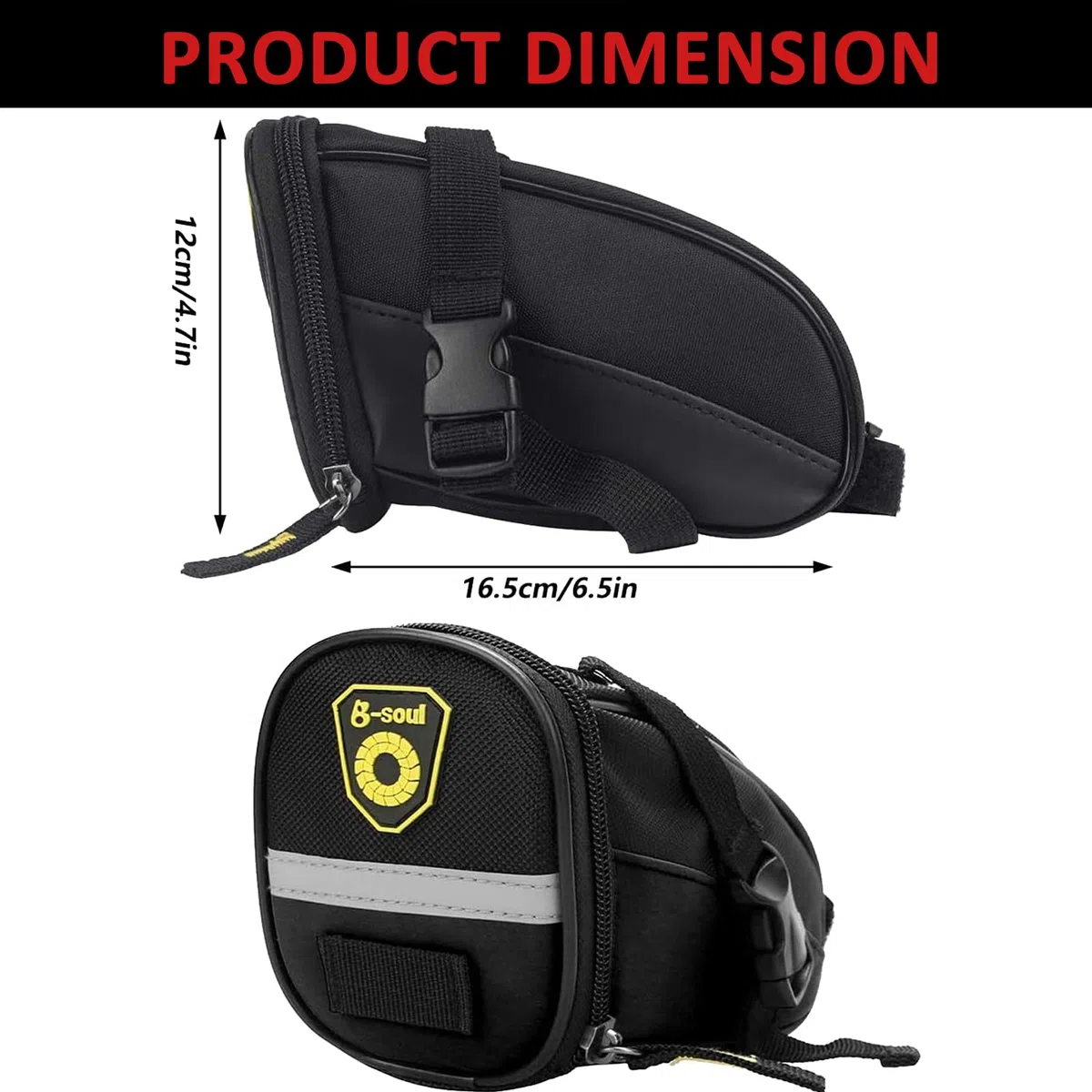 Trousse d'outils de vélo, JOLY FANG Kits Sac Vélo Réparation Kit d'outils de réparation Multifonction für Reisen, Outdoor, Camping
