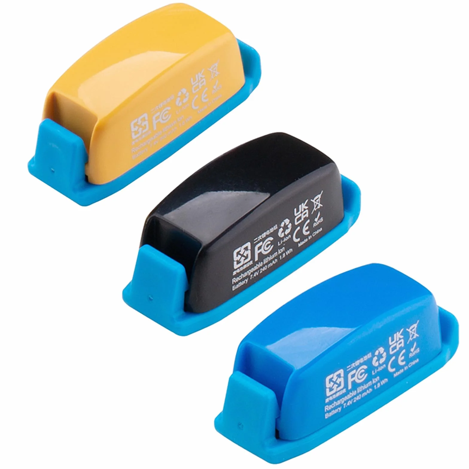 [Petit, léger] Batterie pour SRAM AXS Red eTap GX Eagle Force Rival XX1 X01, pour Tige de Selle SRAM Reverb, colorée, 240mah(Bleu/Blue)
