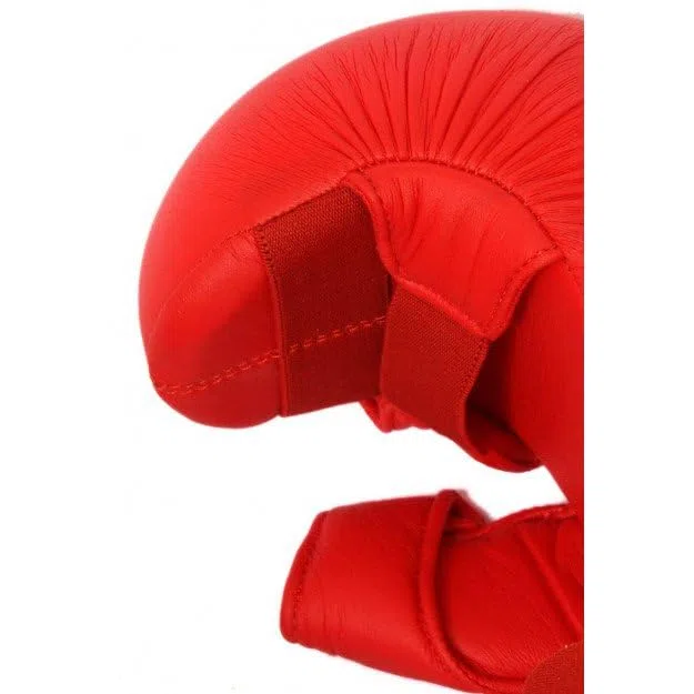 Gants de karaté homologués FFK Rouges