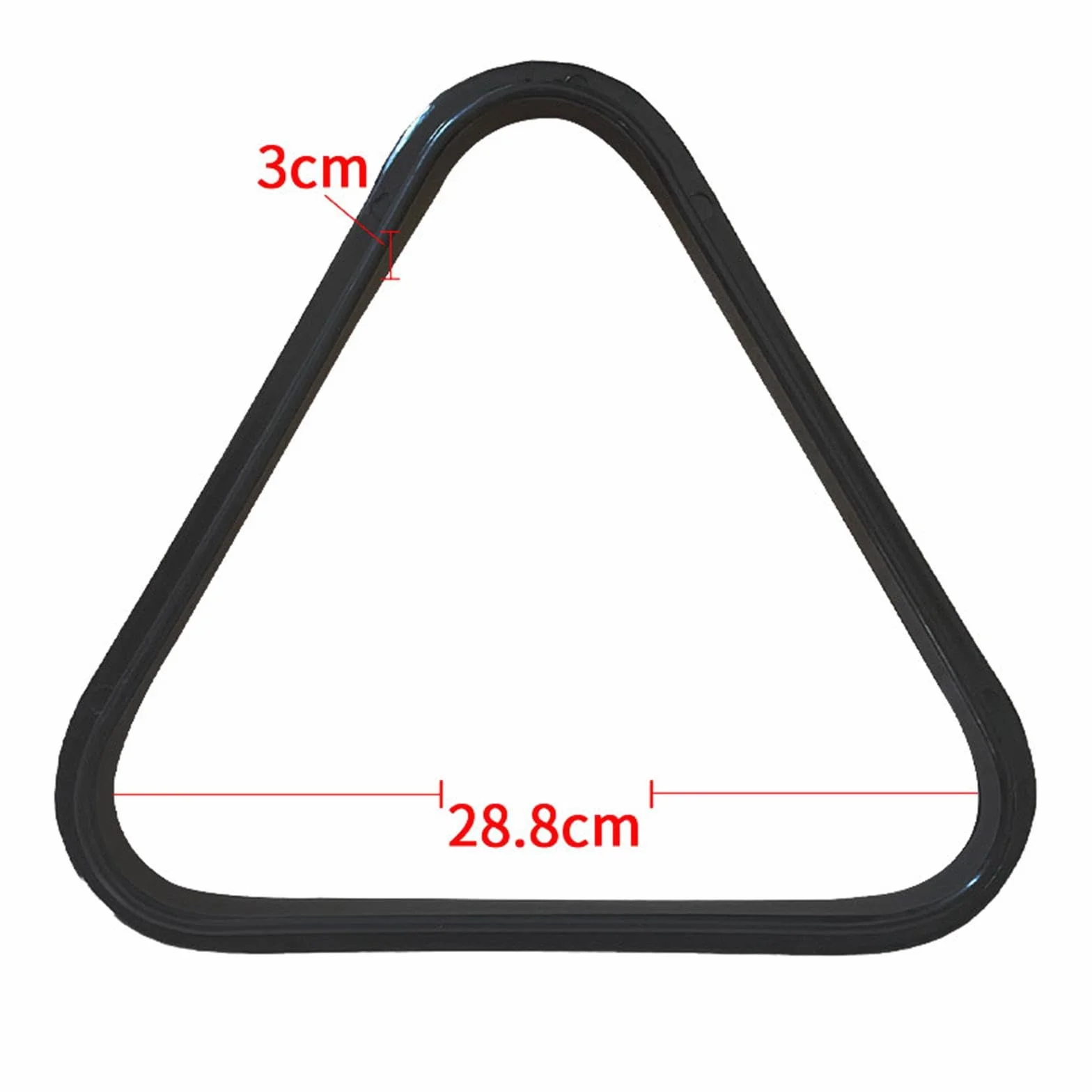 rockible Table de Billard Triangle Support de Boules Table de Billard Triangle Support de Boules de Billard rassembleur