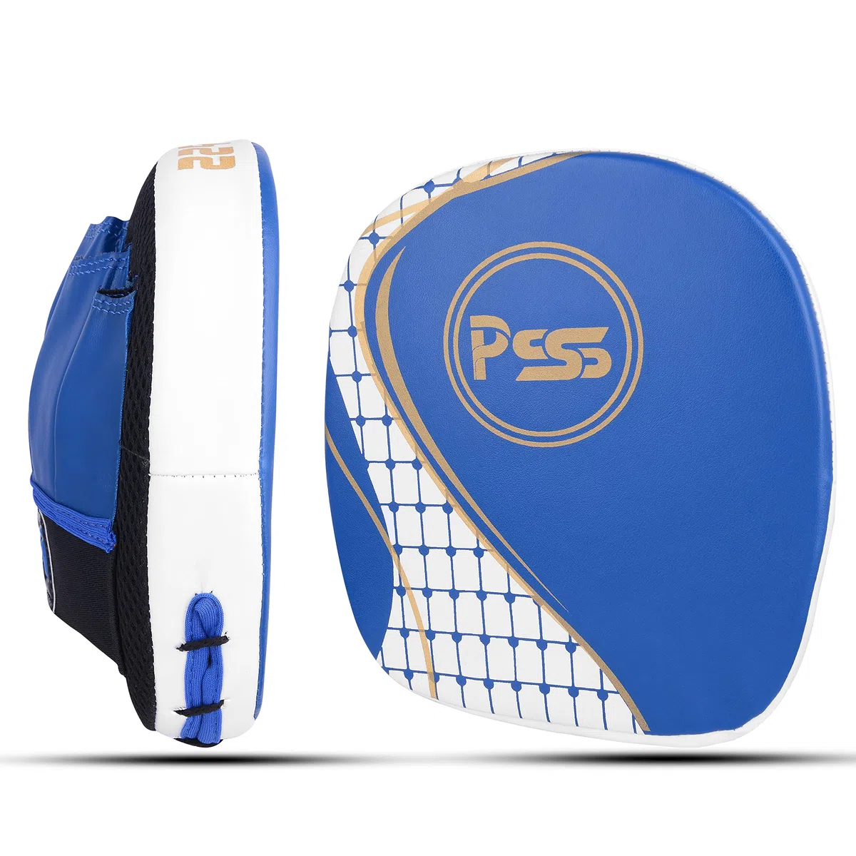 PSS Ensemble Boxe Enfants 3-14 Ans 6 Pièces Short & Débardeur + Gants Boxe Enfants 4Oz + 2 Pattes d’Ours + Accessoires, Bleu, Rouge ou Noir, Ensemble Boxe Enfant Muay Thai Kickboxing Boxe Anglaise
