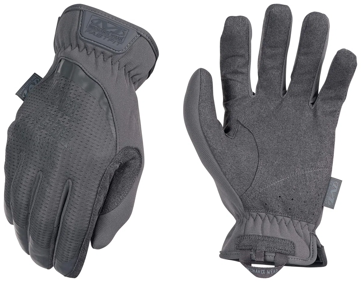 Mechanix Wear - FastFit Wolf Gris Touch Screen Gants (Medium, Gris)
