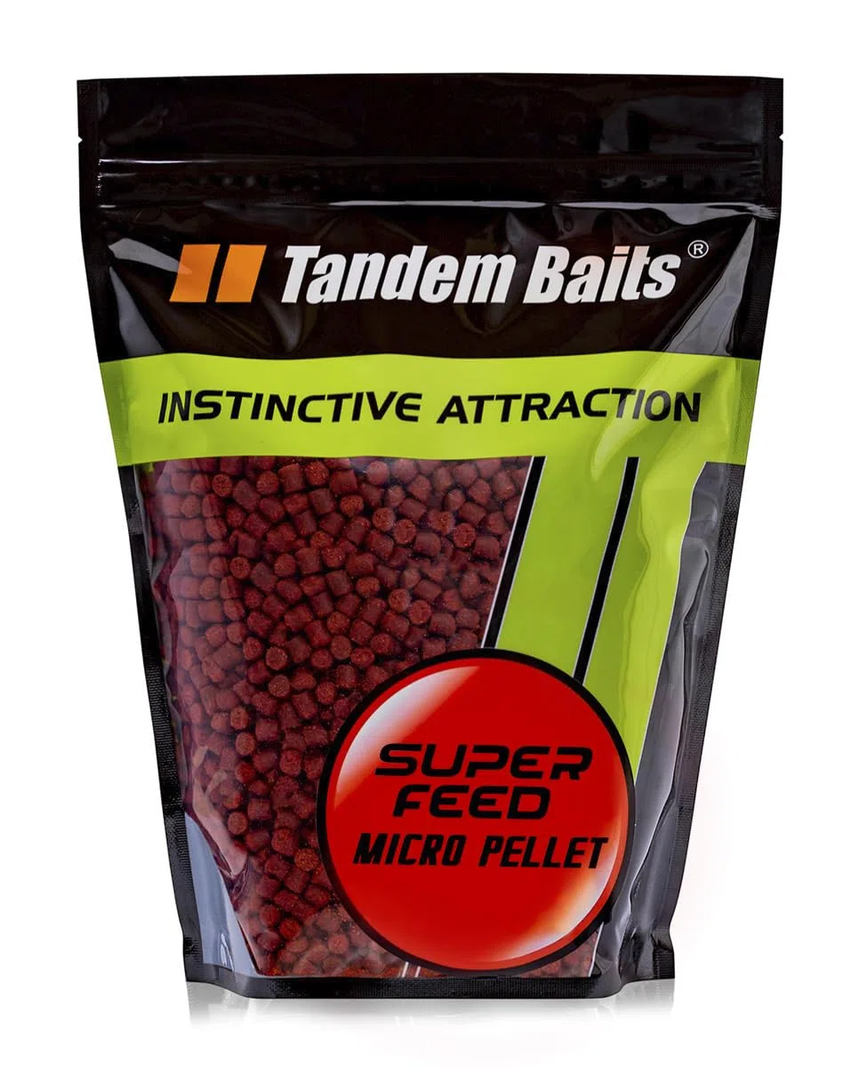Tandem Baits Pellets D’Amorçage Pêche À La Carpe Method Feeder SuperFeed Micro Pellet 2 mm 1 kg