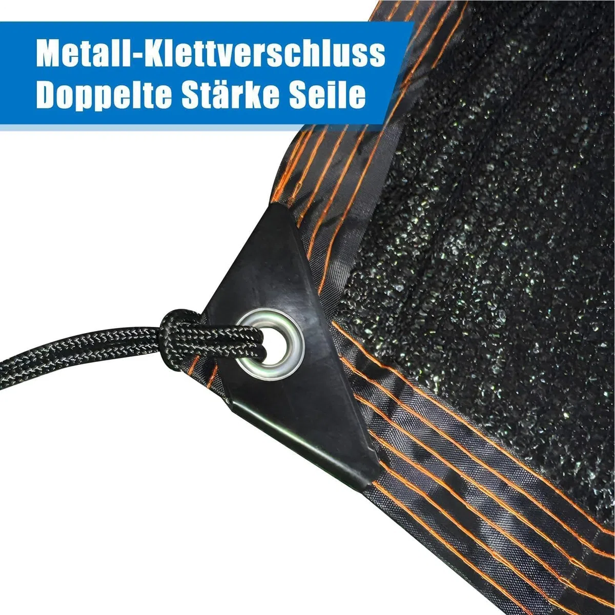 Protection solaire de trampoline UPF 50+ pour 6/8 barres, imperméable, coupe-vent, accessoire de trampoline d'extérieur pour enfants (6 barres, 305 cm)