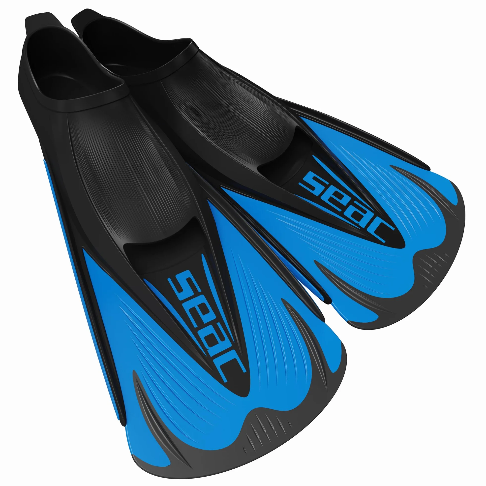 Seac Speed-S, Palmes Courtes de Natation pour l'entraînement en Piscine et en mer