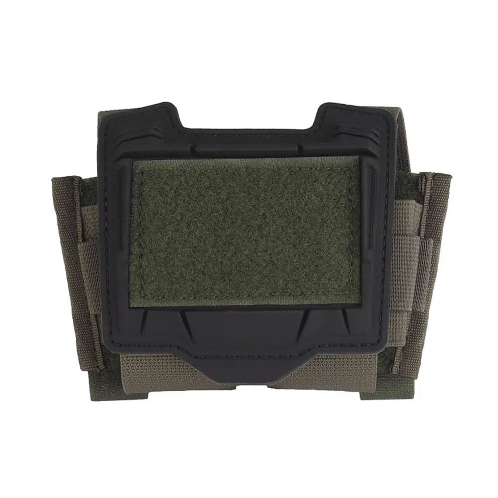 Pochette de Batterie pour Casque Tactique, Sac de Poids Casque d'airsoft élastique, Poche de Contrepoids étanche pour Casques PVS-31 et GPNVG