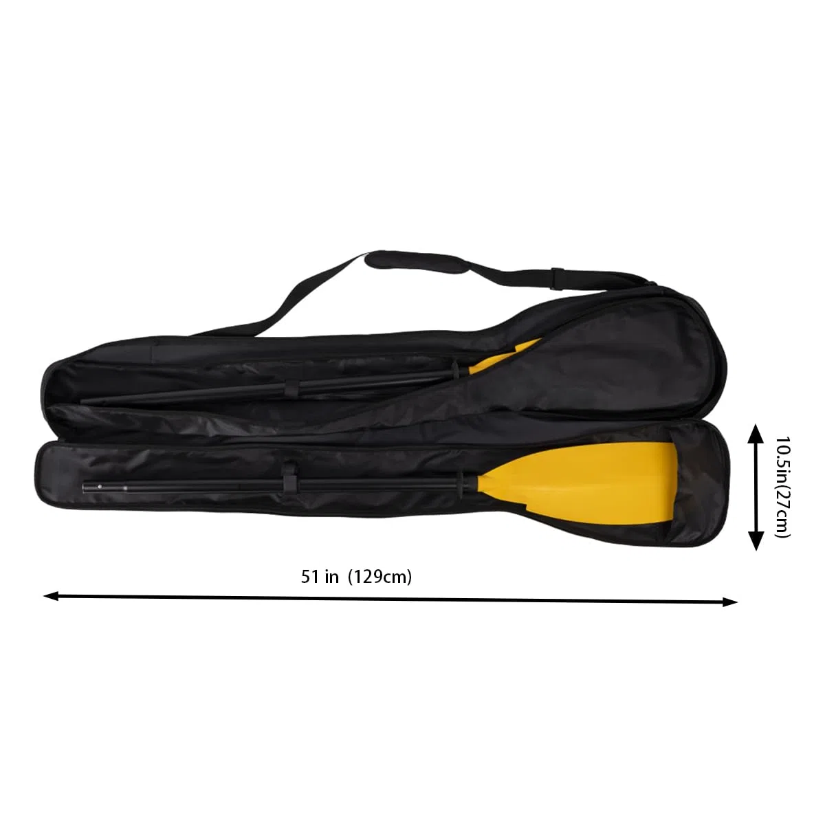 Sac de rangement pour pagaie de kayak réglable 2 pièces