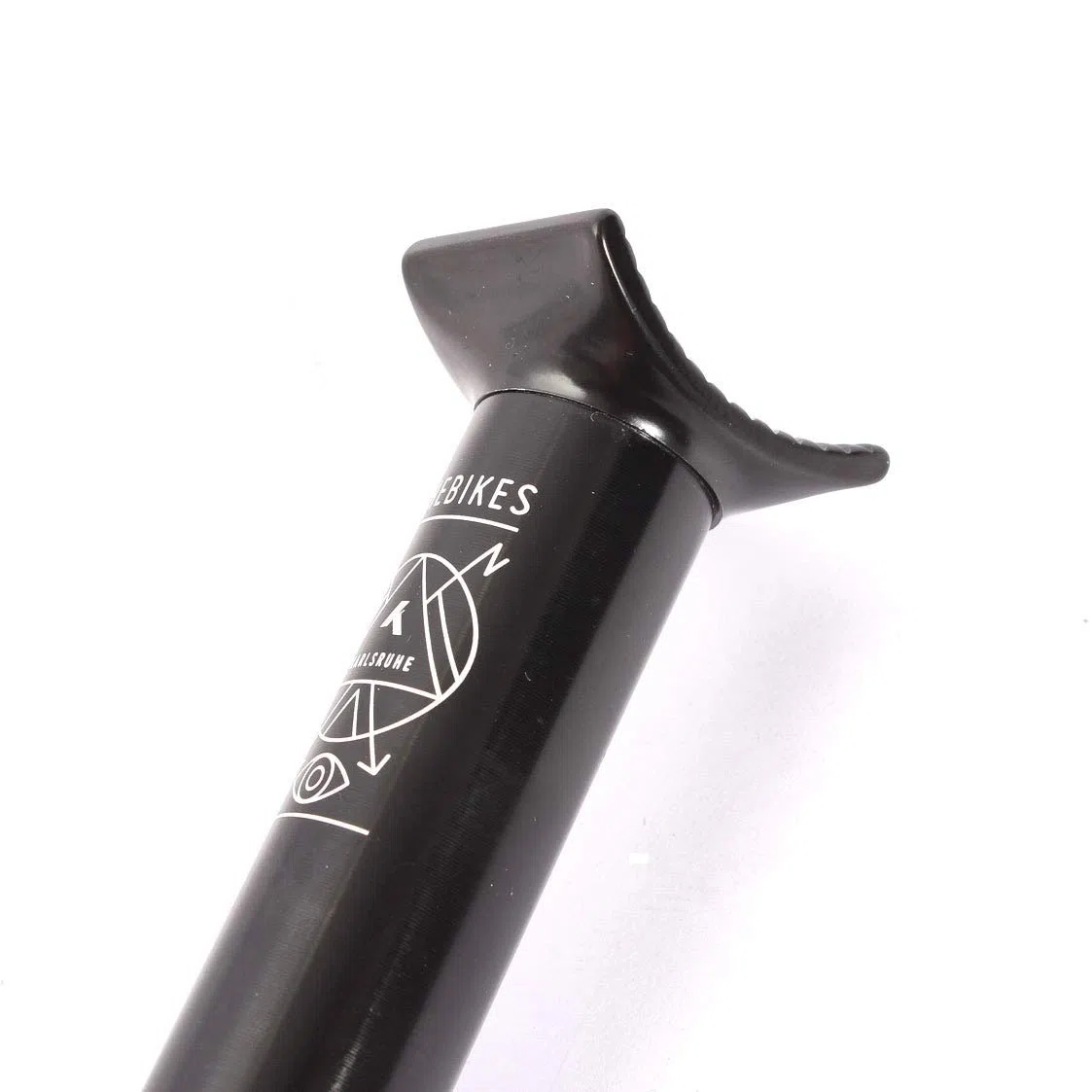 KHE PIVOTAL Tige de selle BMX 360 mm 25,4 mm Aluminium seulement 218 g Noir