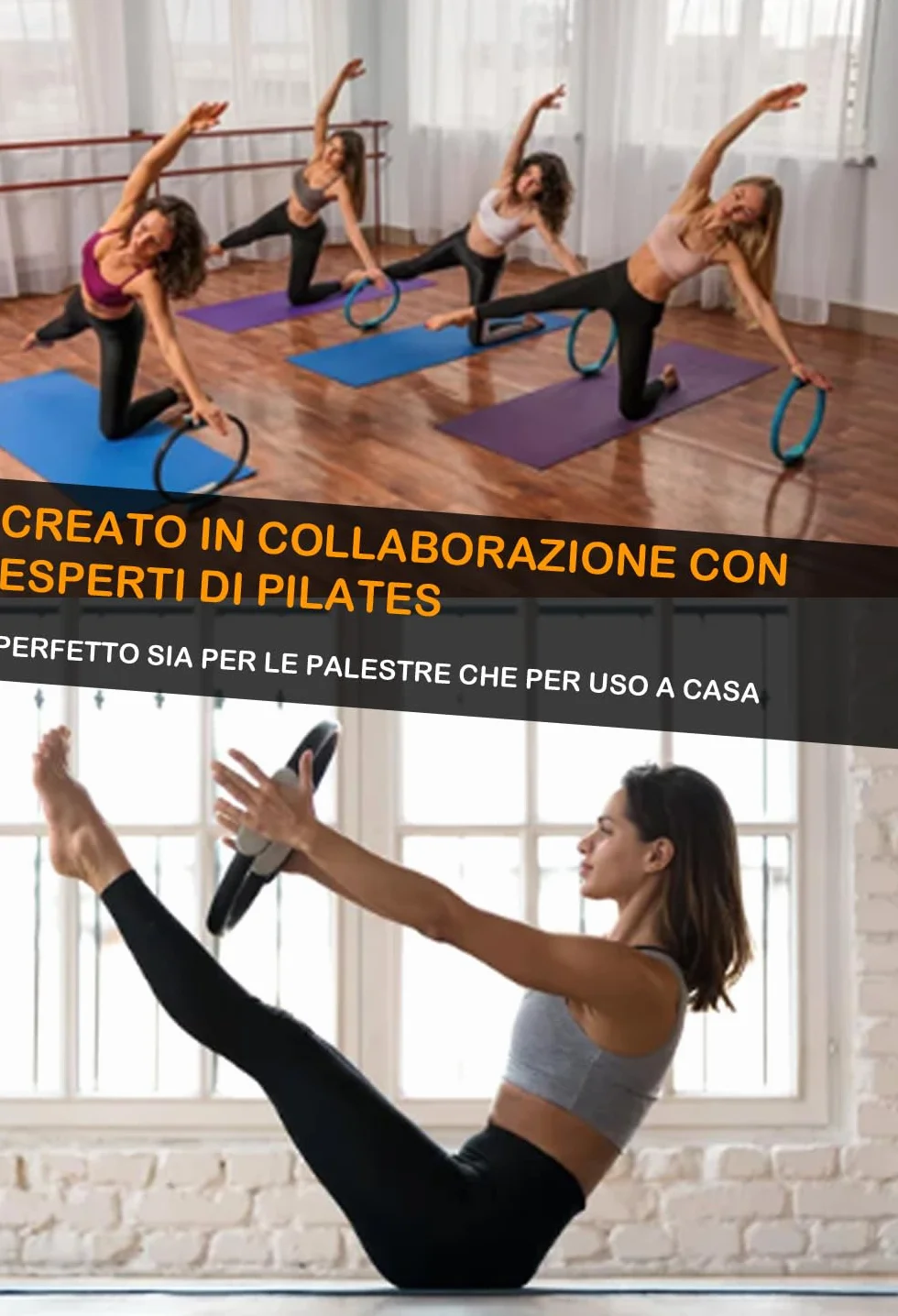 G5 HT SPORT Jante Pilates Ring [Strong], Thigh Toner et Tapis Pliable | Kit Complet avec Anneau pour Pilates et Outils de Fitness pour la Maison, Le Yoga, l'entraînement Force et la flexibilité