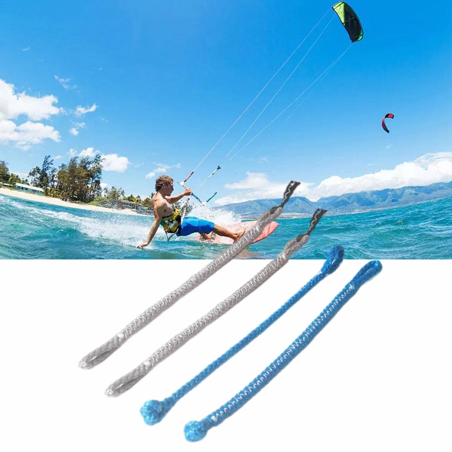 Generic Jeu de Nattes D'embarquement Universelles, 4 Pièces, pour Surf, 1000kg, Pièces de Réparation de Barre Premium
