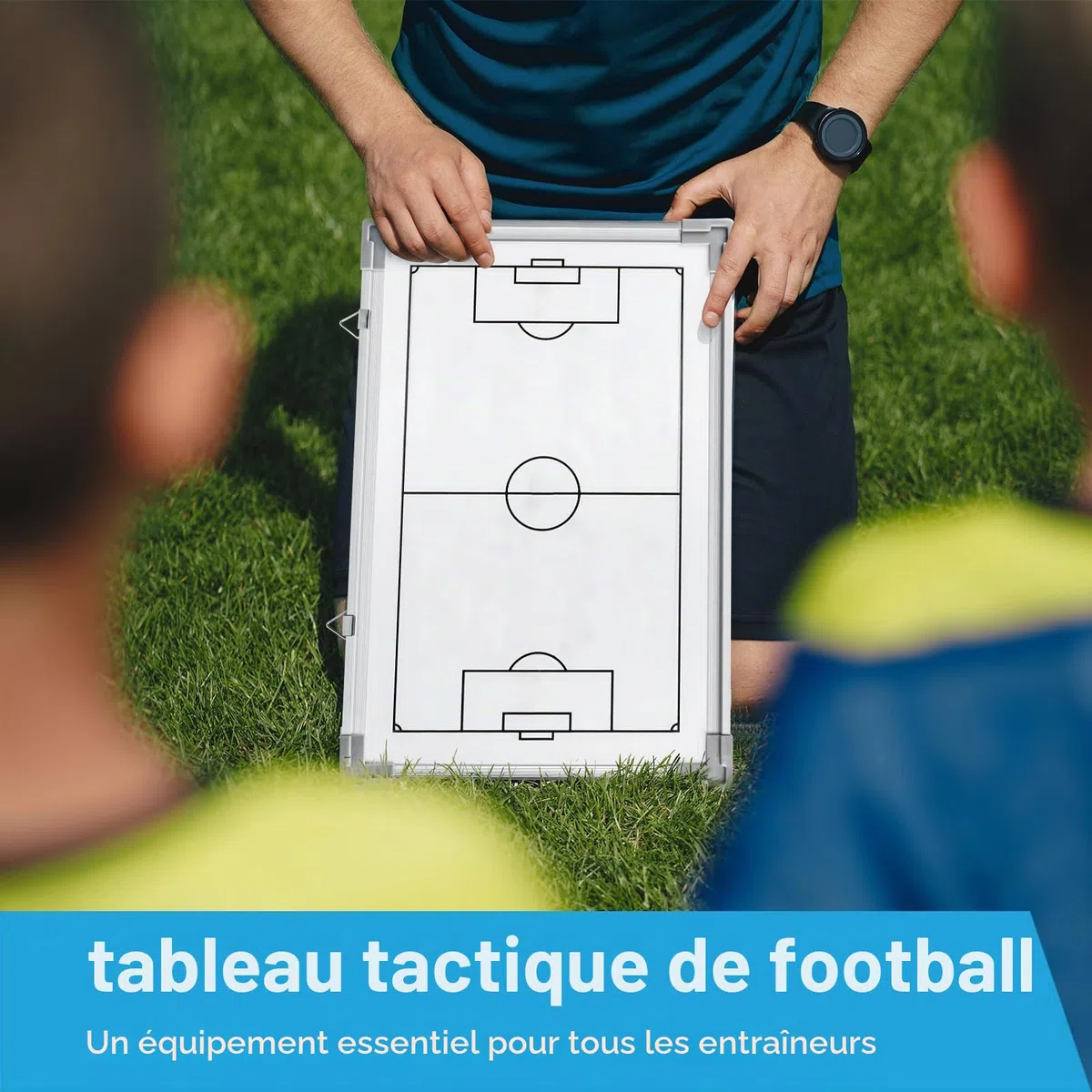 Tableau Tactique Magnétique de Football et Portable pour Entraînement, Compétition