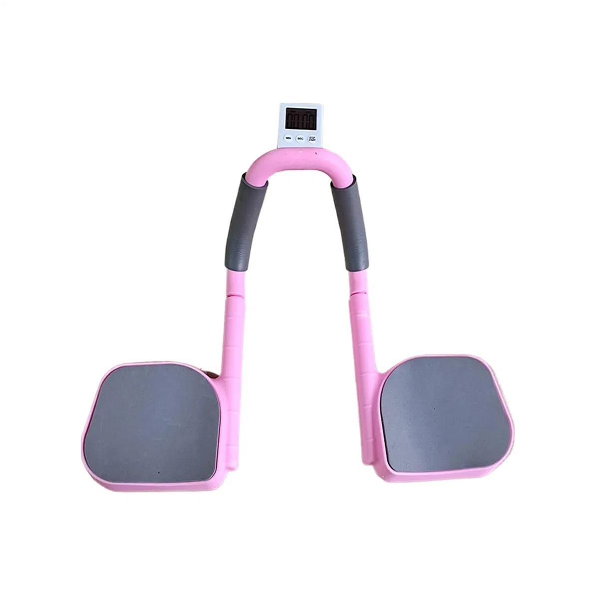 Appareil d'entraînement pour abdominaux, portable avec minuterie intégrée, support push-up, appareil de fitness pour homme et femme, entraînement de force musculaire
