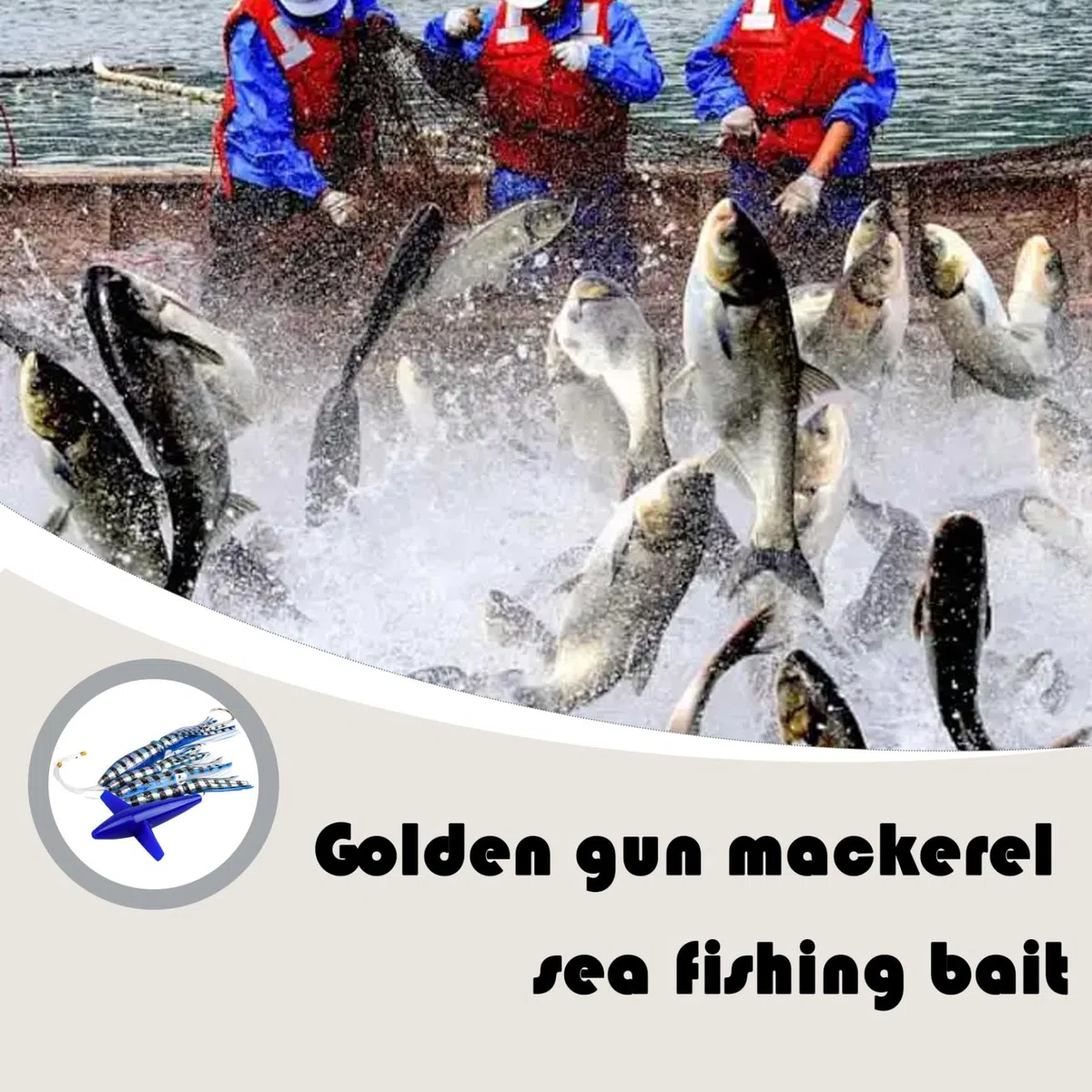 Lures de pêche, appâts de pêche à la pêche à la traîne aux calamaires en Eau salée, à la pêche salée pêche à la pêche Natation de Natation en Eau salée pour Basse de Thon Wahoo