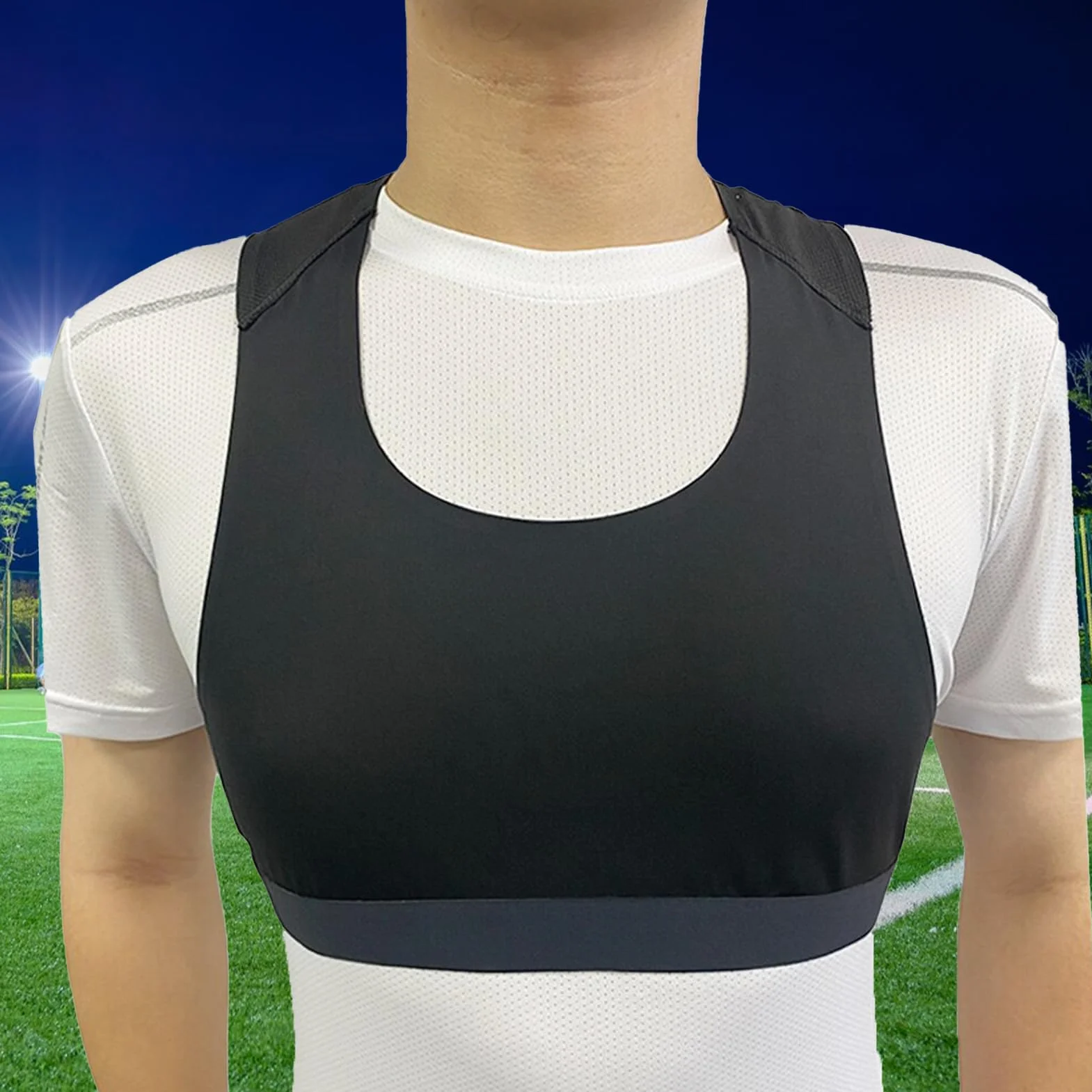 Débardeur de Performance de Football | Débardeur de Sport | Gilet de GPS, débardeur d'entraînement de Football pour Le Football, sans Tracker