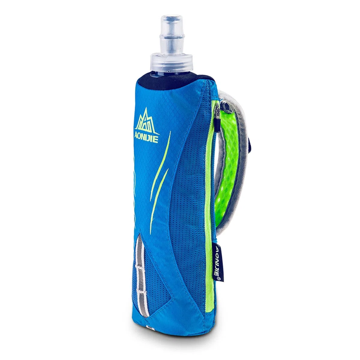 Azarxis Sac Porte Bouteille d'eau Souple 500 ml Gourde à Main Pliable Bidon Hydratation pour Marathon Running Sport