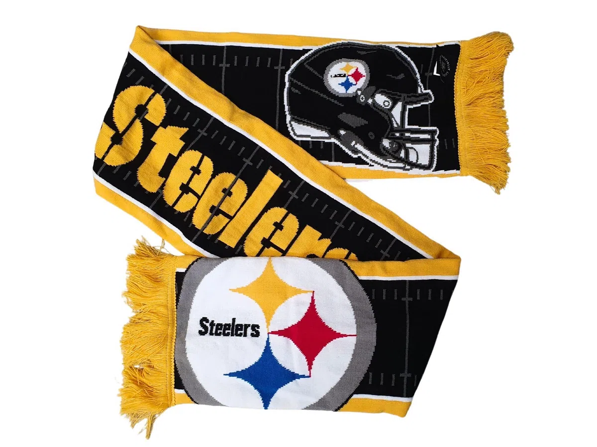 NFL Jaquard écharpe Football Américain Logo de l'équipe Casque Franges
