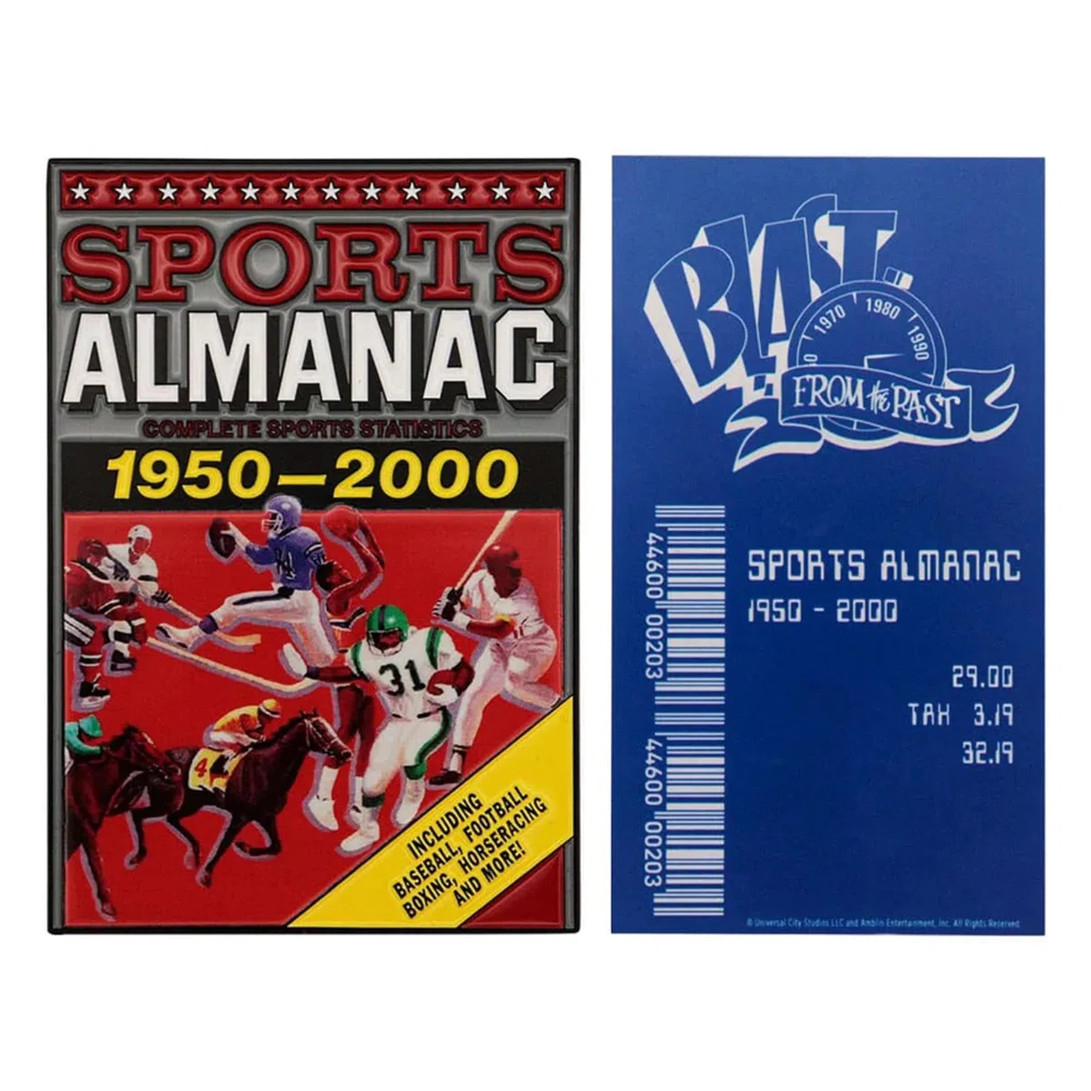 Retour vers le futur Lingot d'almanach sportif édition limitée