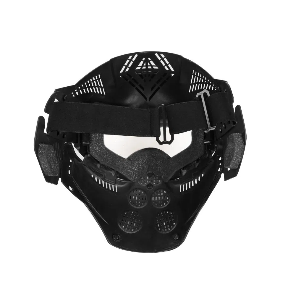 Masque Airsoft Paintball Plein Visage Tactique Effacer Masque de Protection Airsoft Equipement Halloween Costume Accessoires