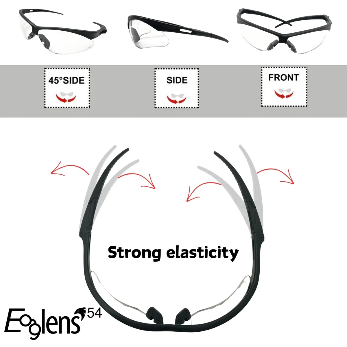 Lunettes de protection photochromiques anti-buée, ANSI Z87.1, UV, anti-rayures, pour chasse et airsoft.