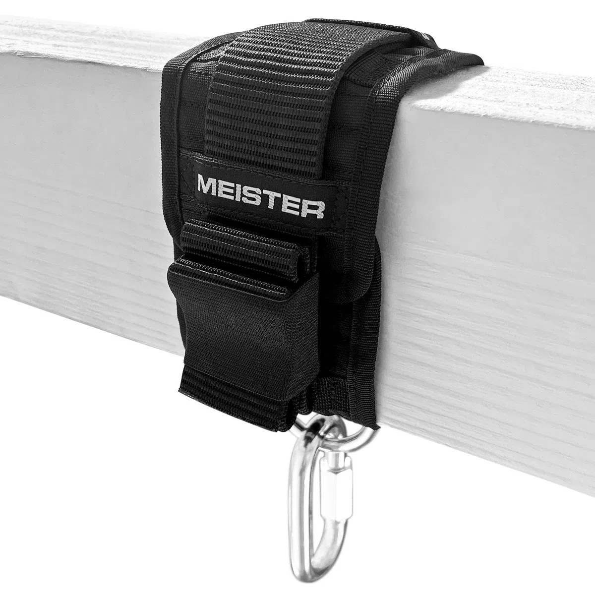 Meister Kit de Montage de Poutre avec Mousqueton pour accrocher des Sacs Lourds de Boxe et MMA