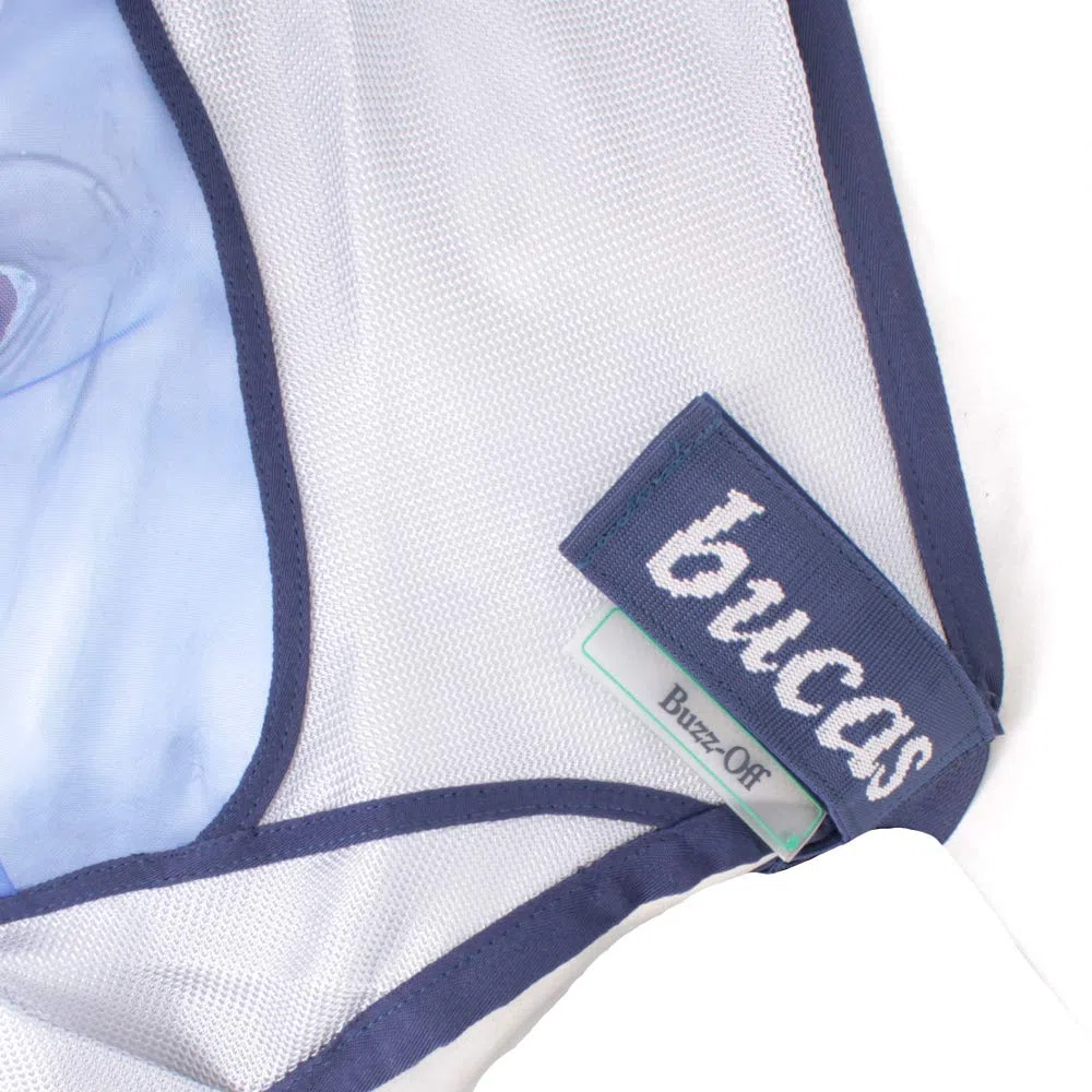 Bucas Buzz-Off Deluxe 100/XXXS Masque et Oreilles Bleu
